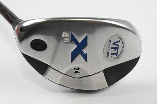 Left Hand Callaway X #4 Hybrid / 24 Degree / Regular Flex Callaway X 80