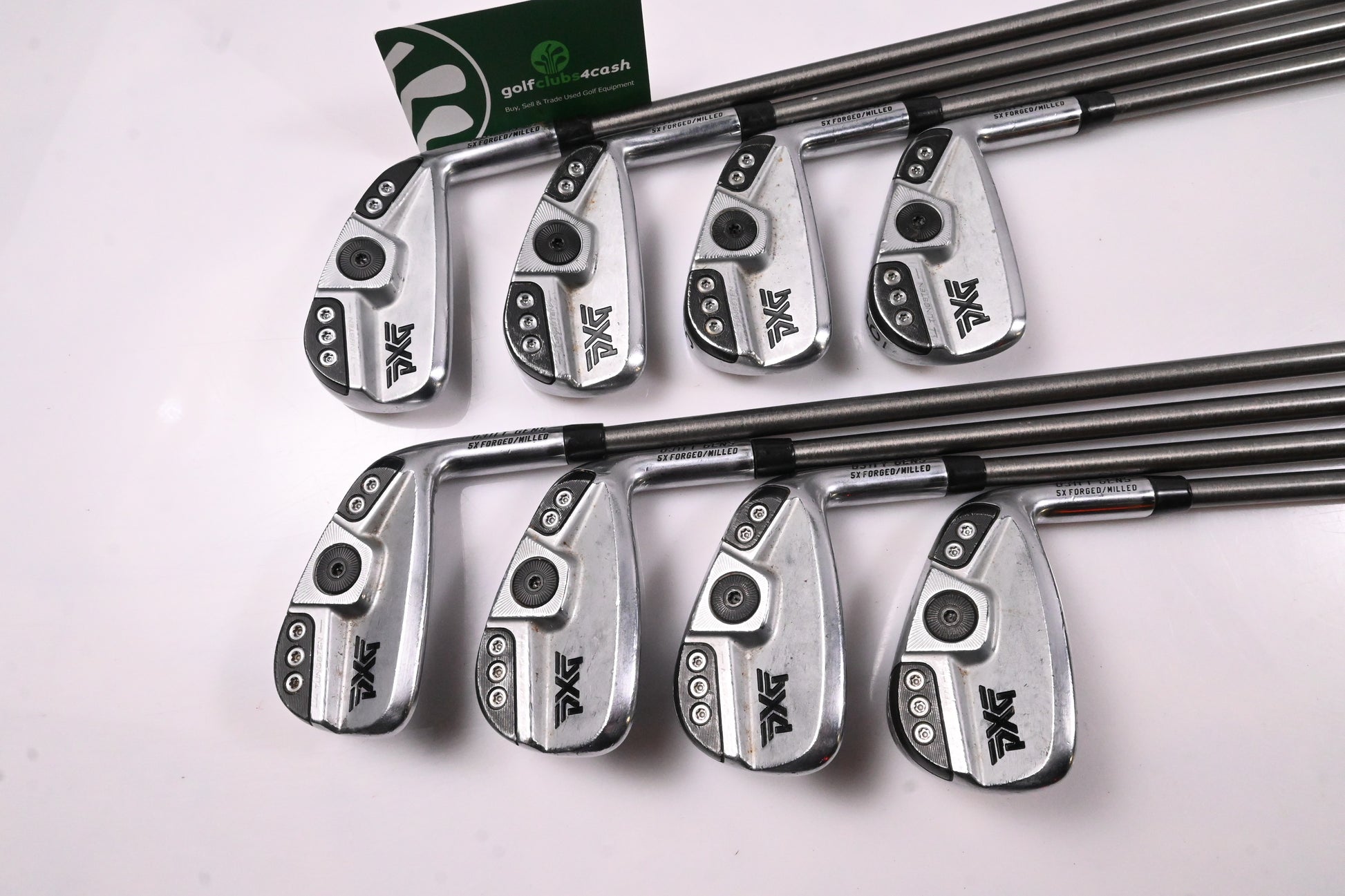 PXG 0311 X / P / T Gen5 Irons / 2-PW / Stiff Flex SteelFiber i95 Shafts / NO 3i