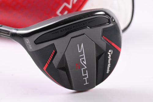 Left Hand Taylormade Stealth 2 #5 Wood / 18 Degree / Regular Flex Ventus TR Red