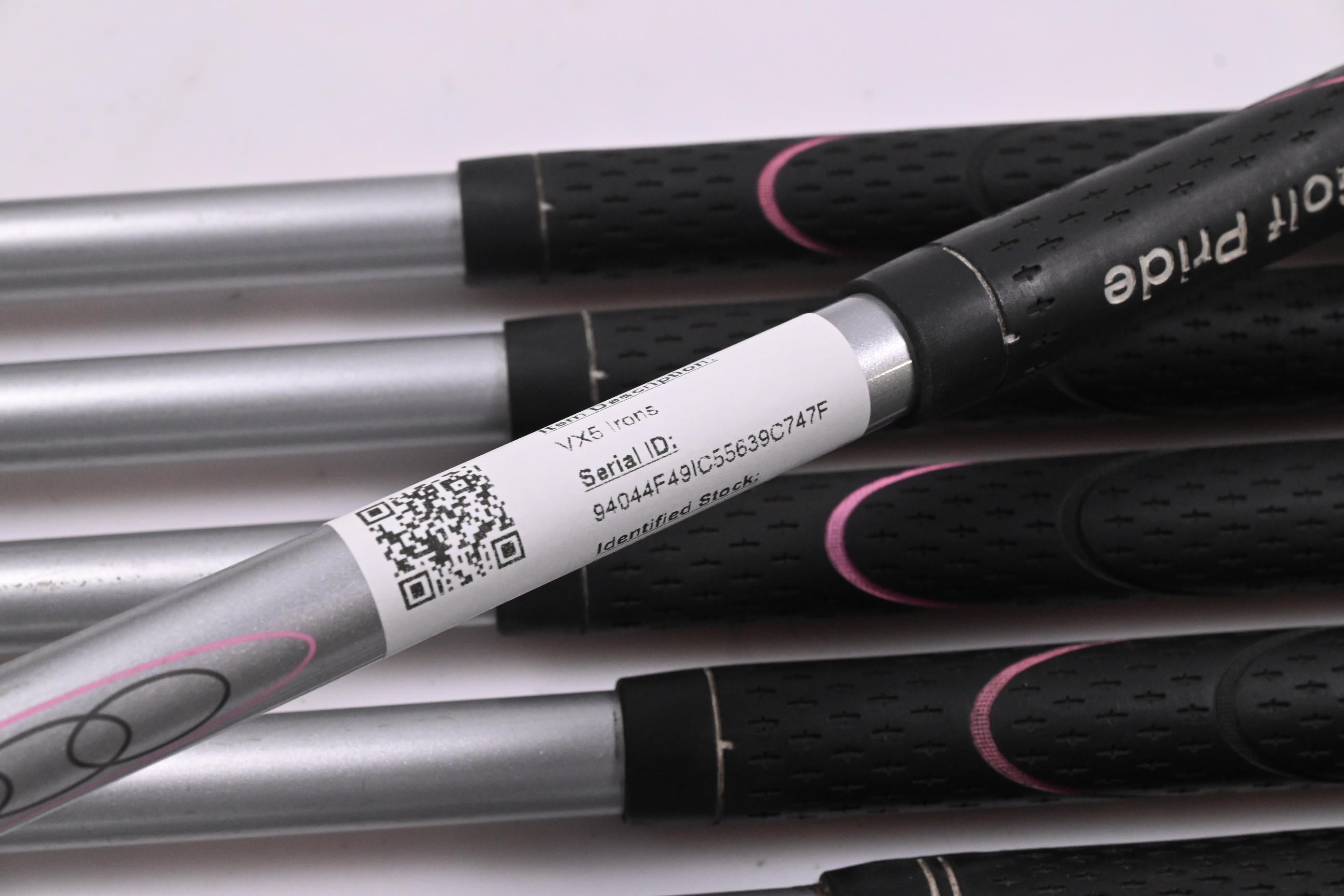 Ladies Benross VX5 Irons / 4-PW+SW / Ladies Flex Aldila TM-70 Shafts