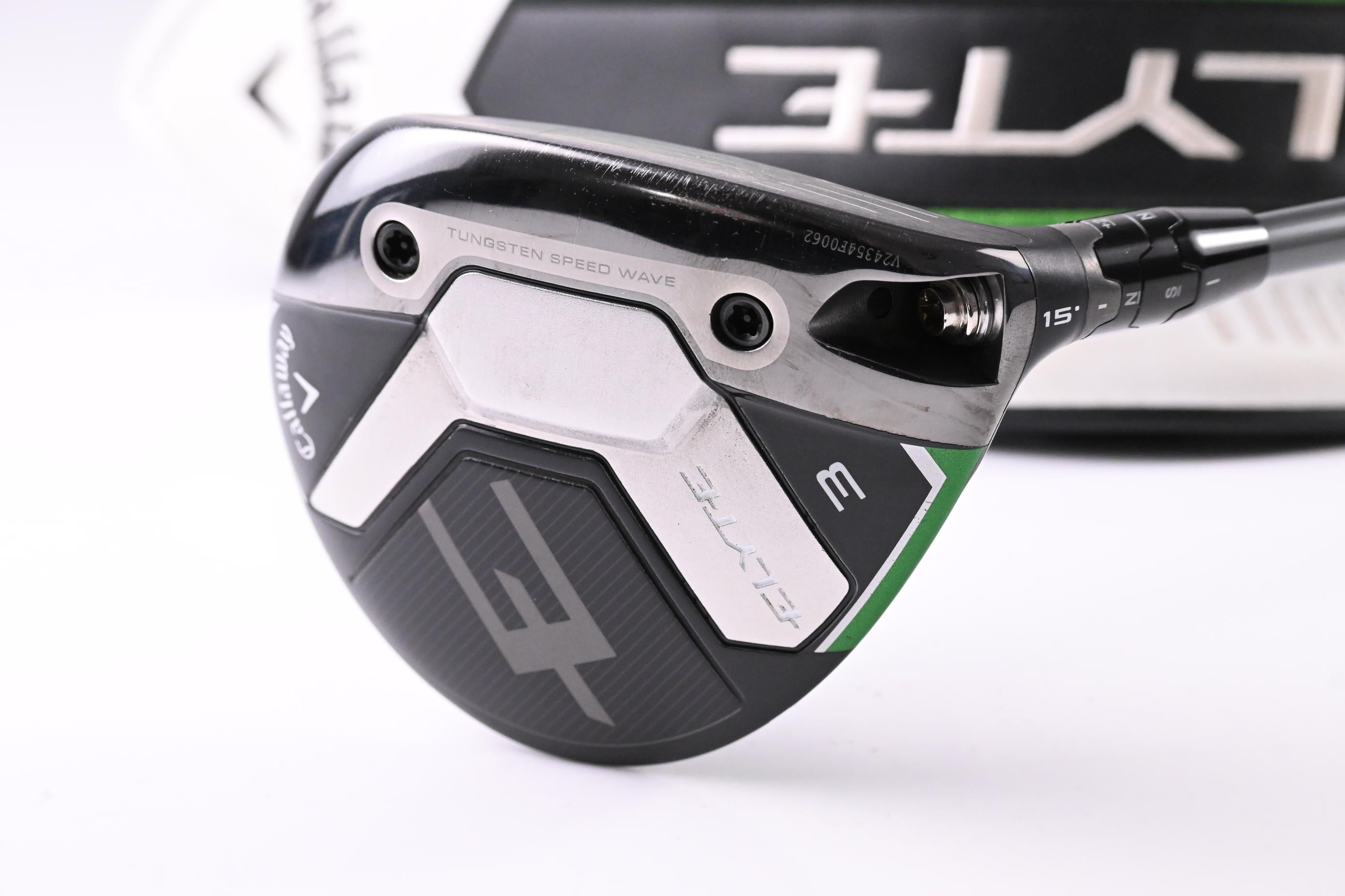 Callaway Elyte #3 Wood / 15 Degree / Regular Flex Denali Charcoal 60 Shaft