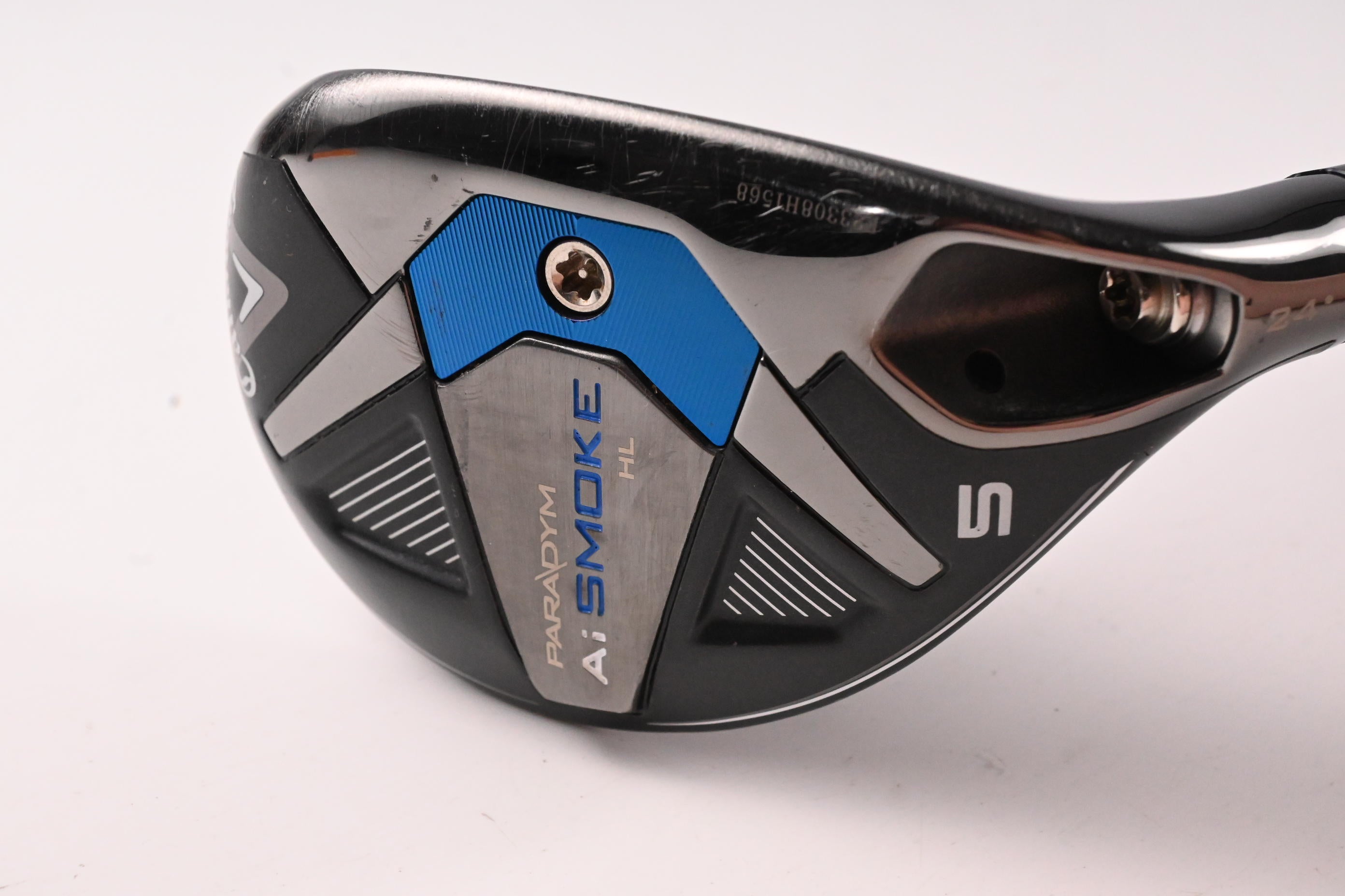 Callaway Paradym Ai Smoke HL #5 Hybrid / 24 Degree / Senior Flex Cypher 2.0 50