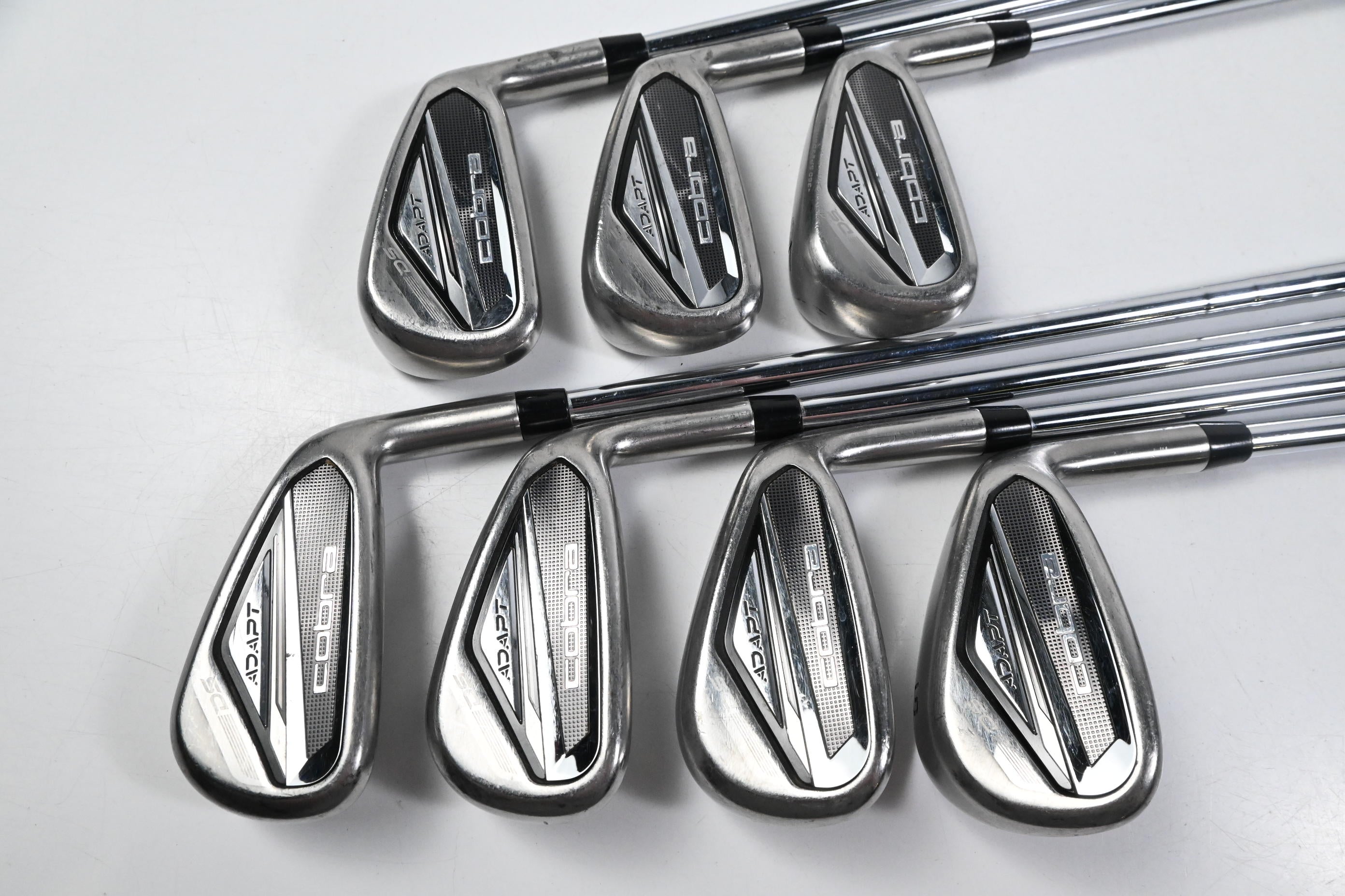 Cobra DS-Adapt Irons / 5-PW+GW / Stiff Flex KBS MAX 85 Shafts