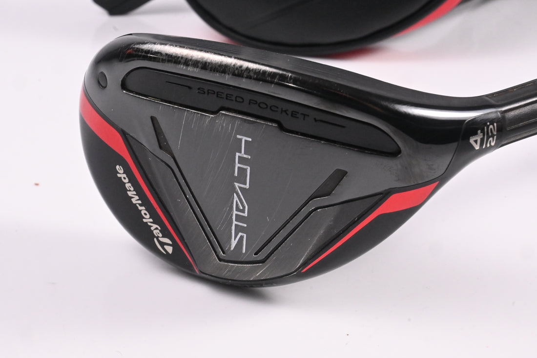 Taylormade Stealth #4 Hybrid / 22 Degree / Regular Flex Fujikura Ventus Red 6