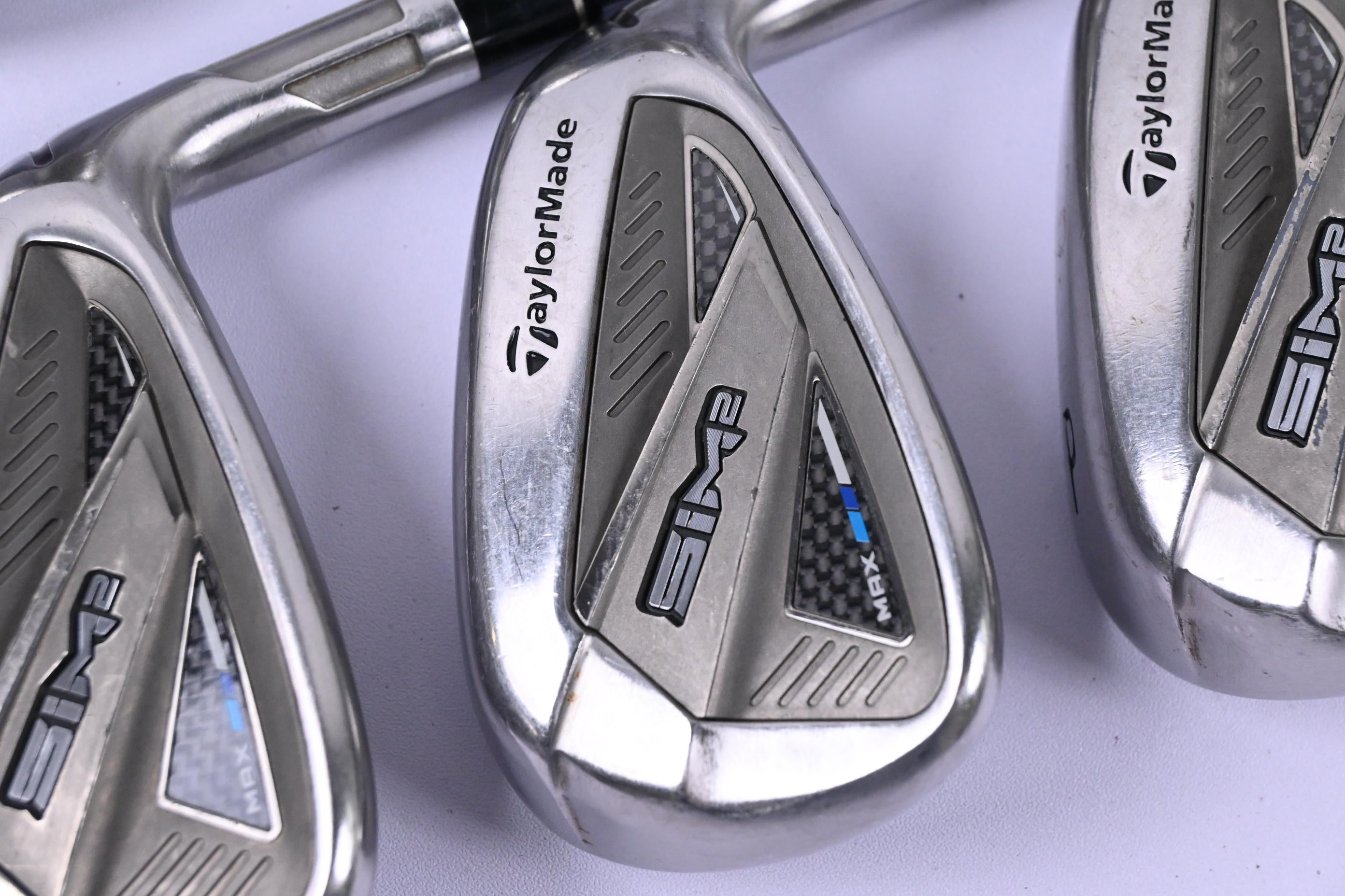 Taylormade SIM2 Max Irons / 5-PW / Regular Flex Steel Shafts