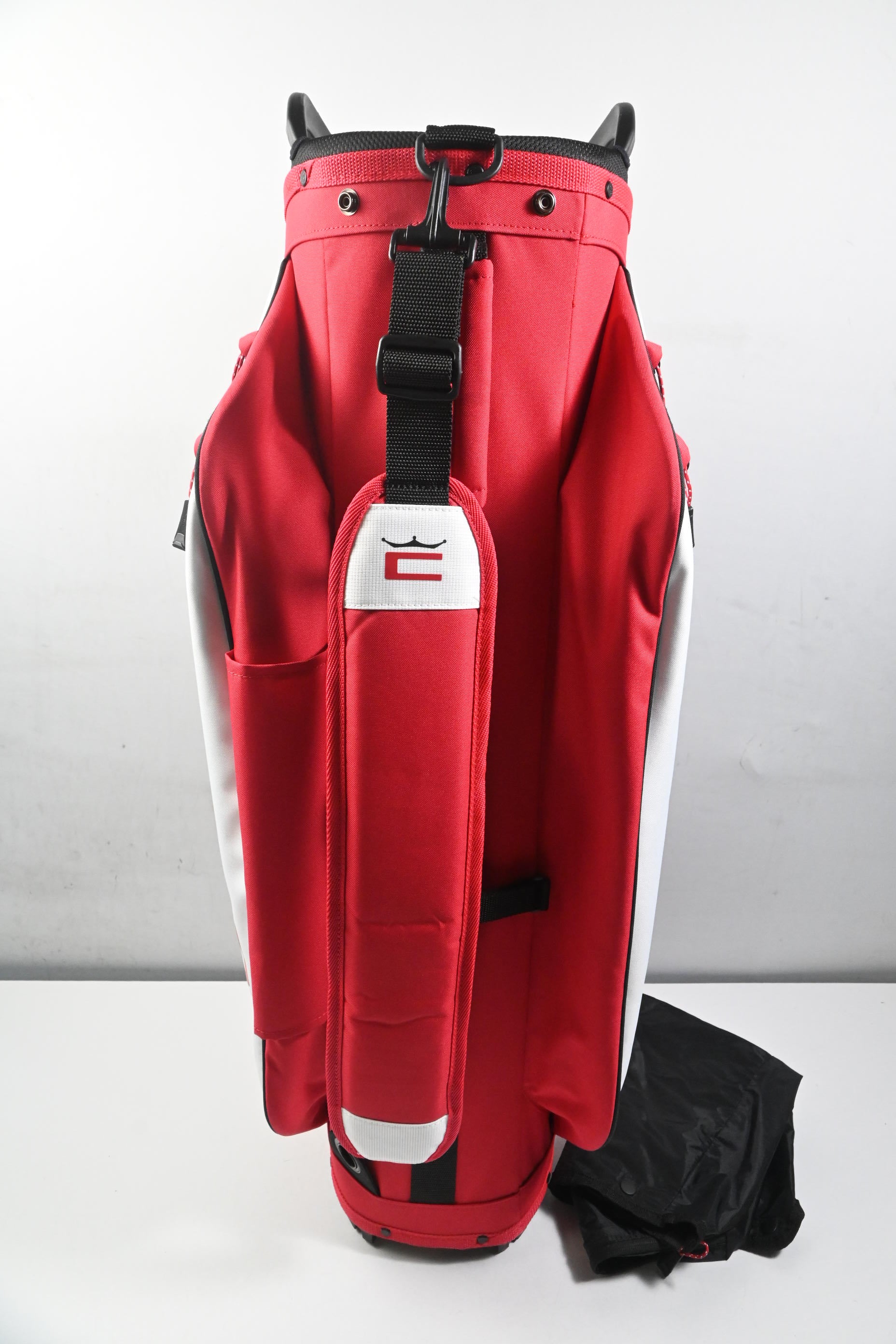 Cobra Ultralight Pro Cart Bag / 14-Way Divider / Red, White & Grey