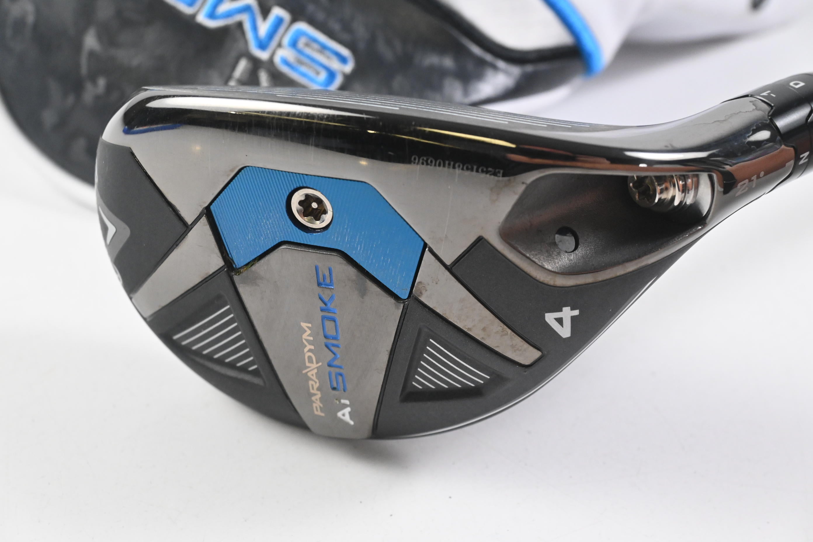 Callaway Paradym Ai Smoke #4 Hybrid / 21 Degree / Stiff Flex Cypher 2.0 70 Shaft