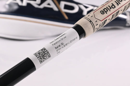 Callaway Paradym Driver / 9 Degree / X-Flex Hzrdus Smoke RDX Black 80 Shaft