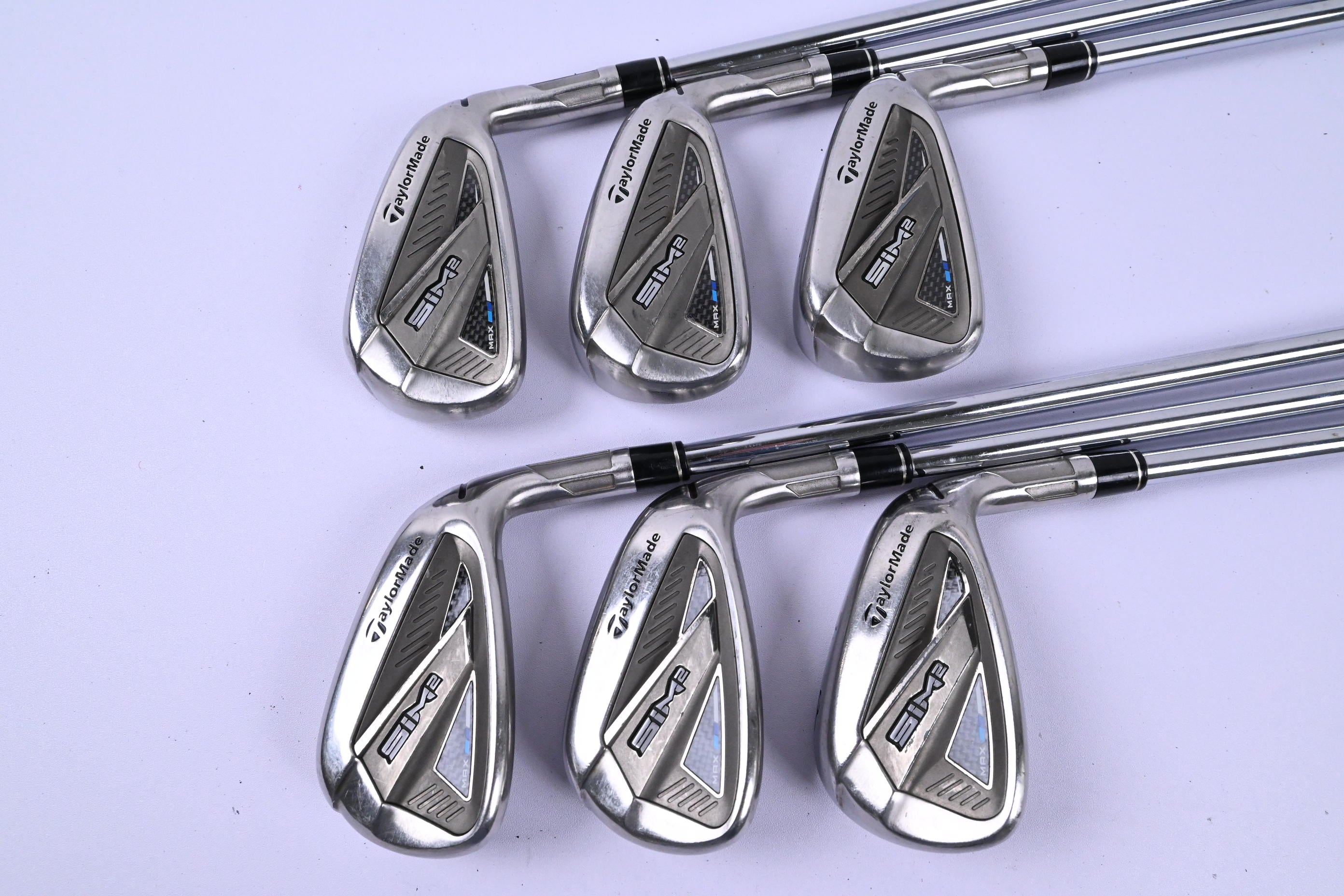 Taylormade SIM2 Max Irons / 5-PW / Regular Flex Steel Shafts