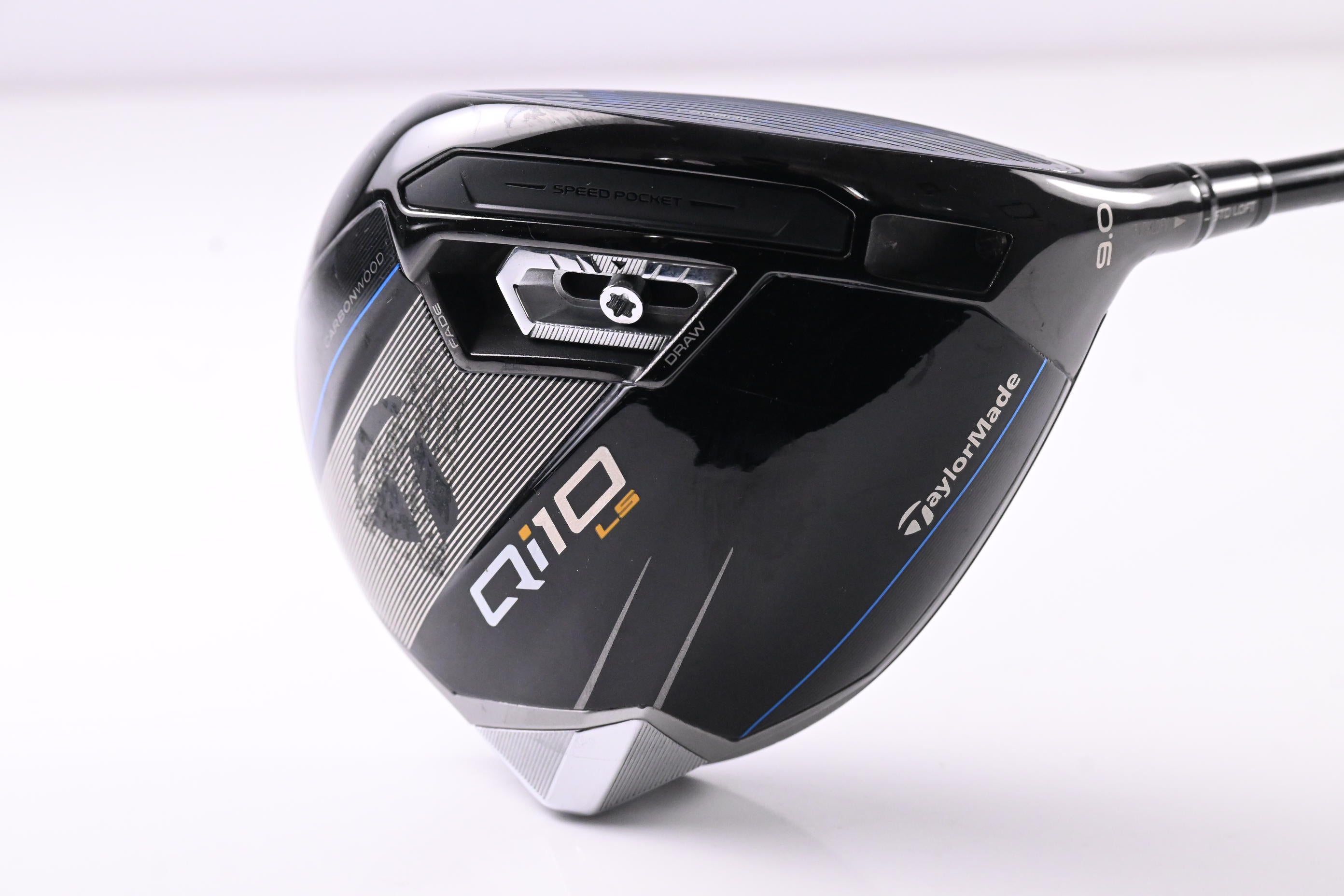 Taylormade Qi10 LS Driver / 9 Degree / Stiff Flex Ventus TR Blue 5 Shaft