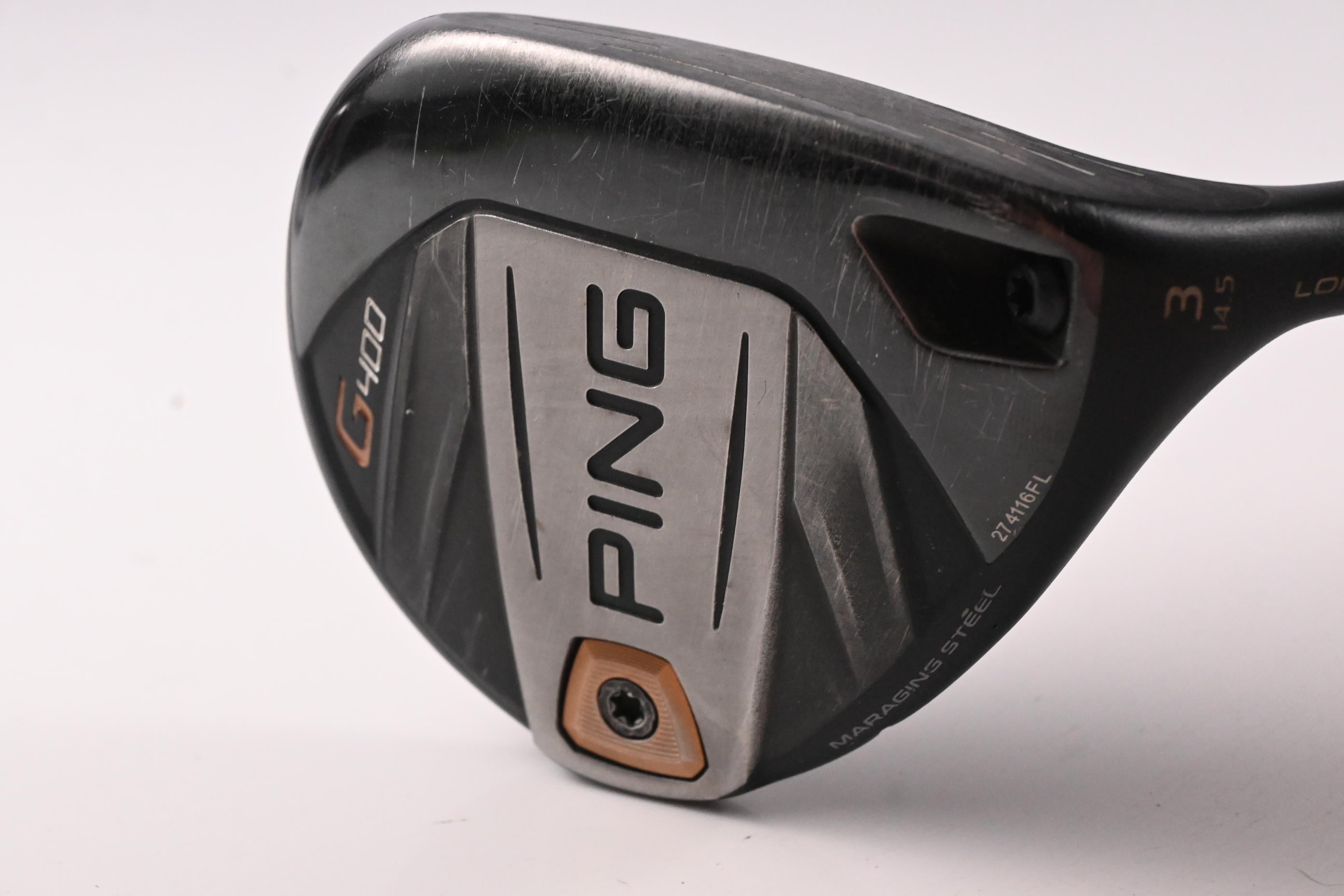 Ping G400 #3 Wood / 14.5 Degree / Regular Flex Ping Alta CB 65 Shaft