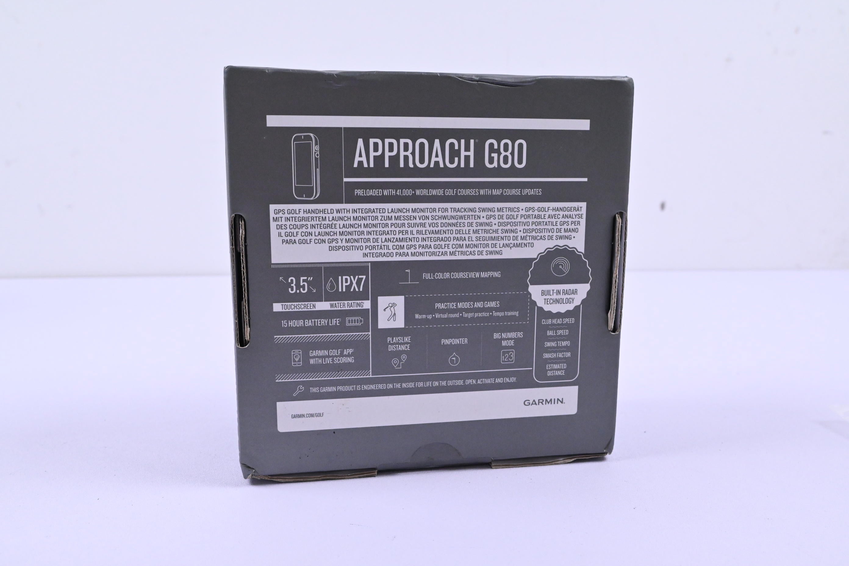 Garmin Approach G80 / GPS & Launch Monitor