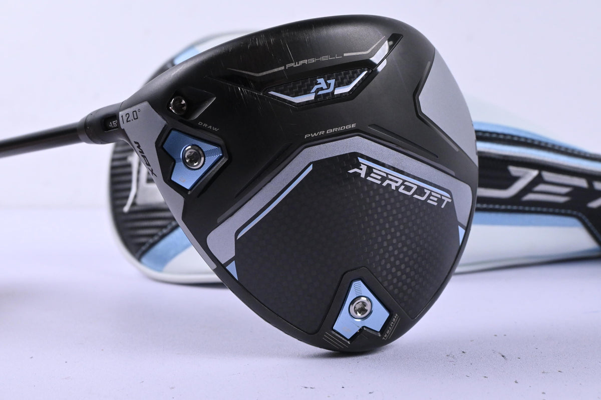 Left Hand Cobra Aerojet Max Driver / 12 Degree / Ladies Flex Helium 4 Shaft