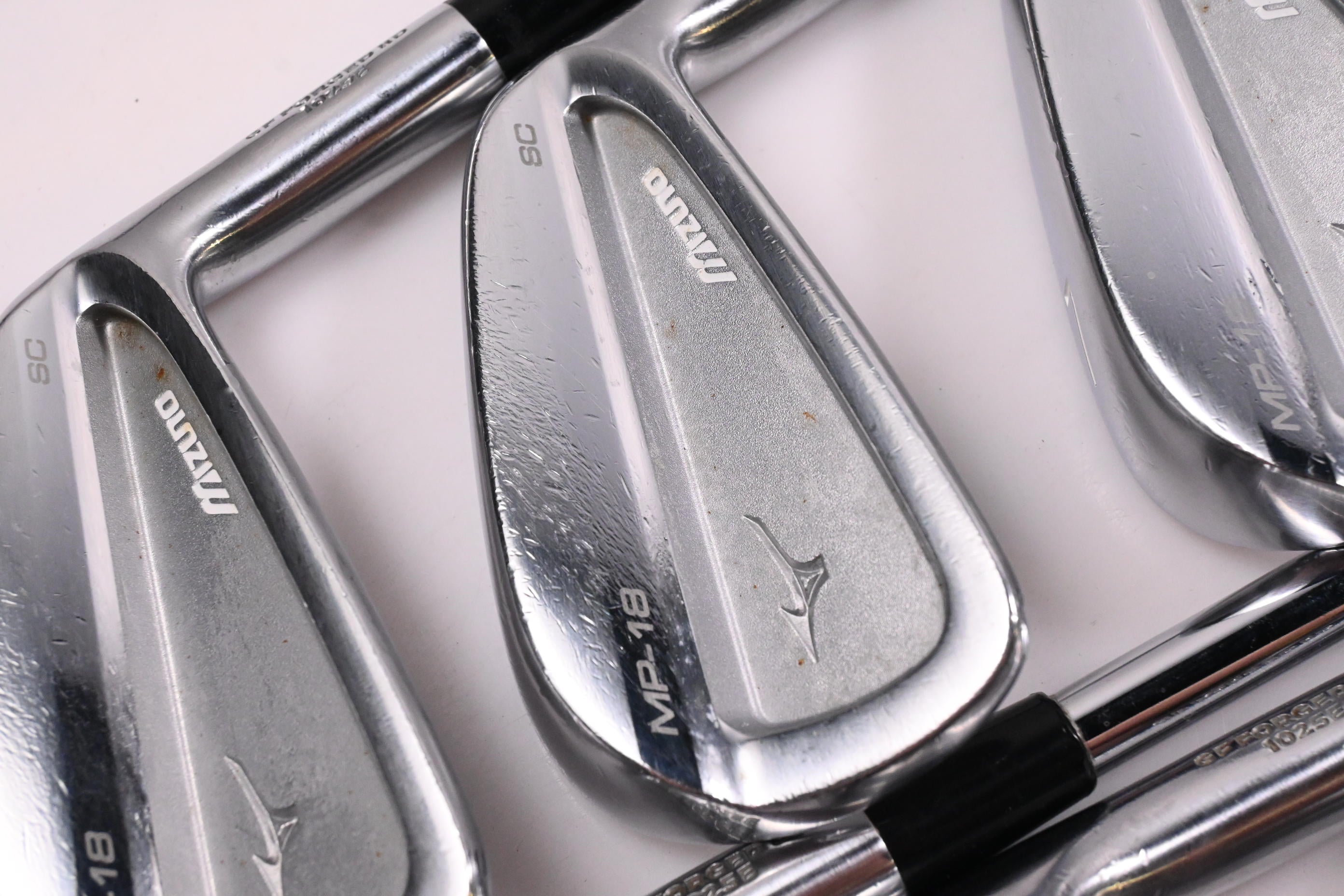 Mizuno MP-18 SC Irons / 5-PW / Stiff Flex KBS Tour Steel Shafts