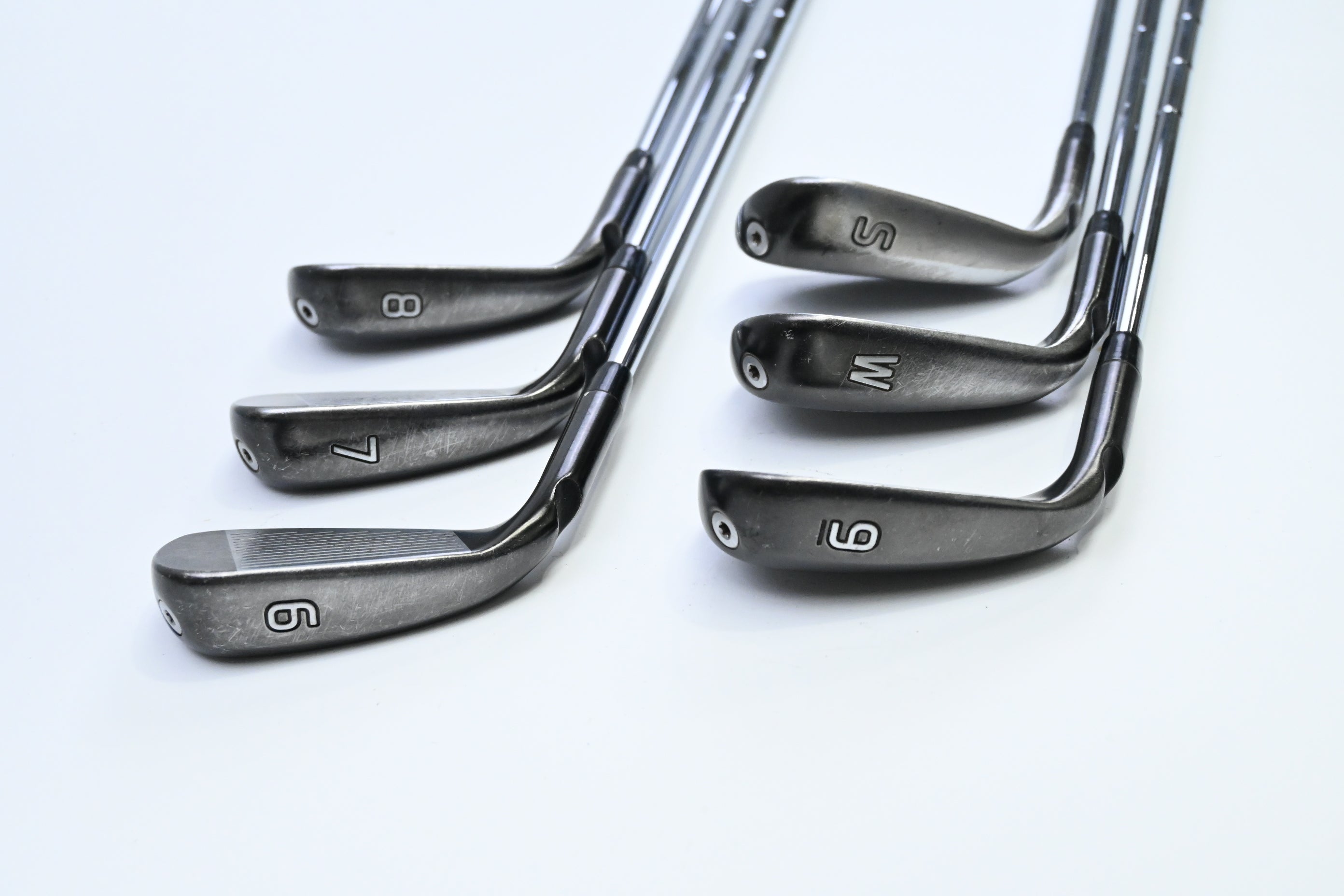 Ping G710 Irons / 6-PW+SW / Green Dot / Stiff Flex Dynamic Gold 120 S300 Shafts