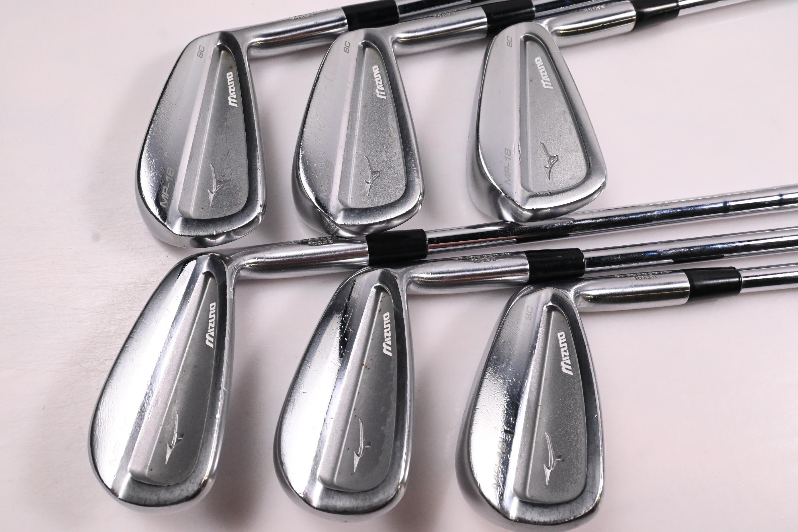 Mizuno MP-18 SC Irons / 5-PW / Stiff Flex KBS Tour Steel Shafts