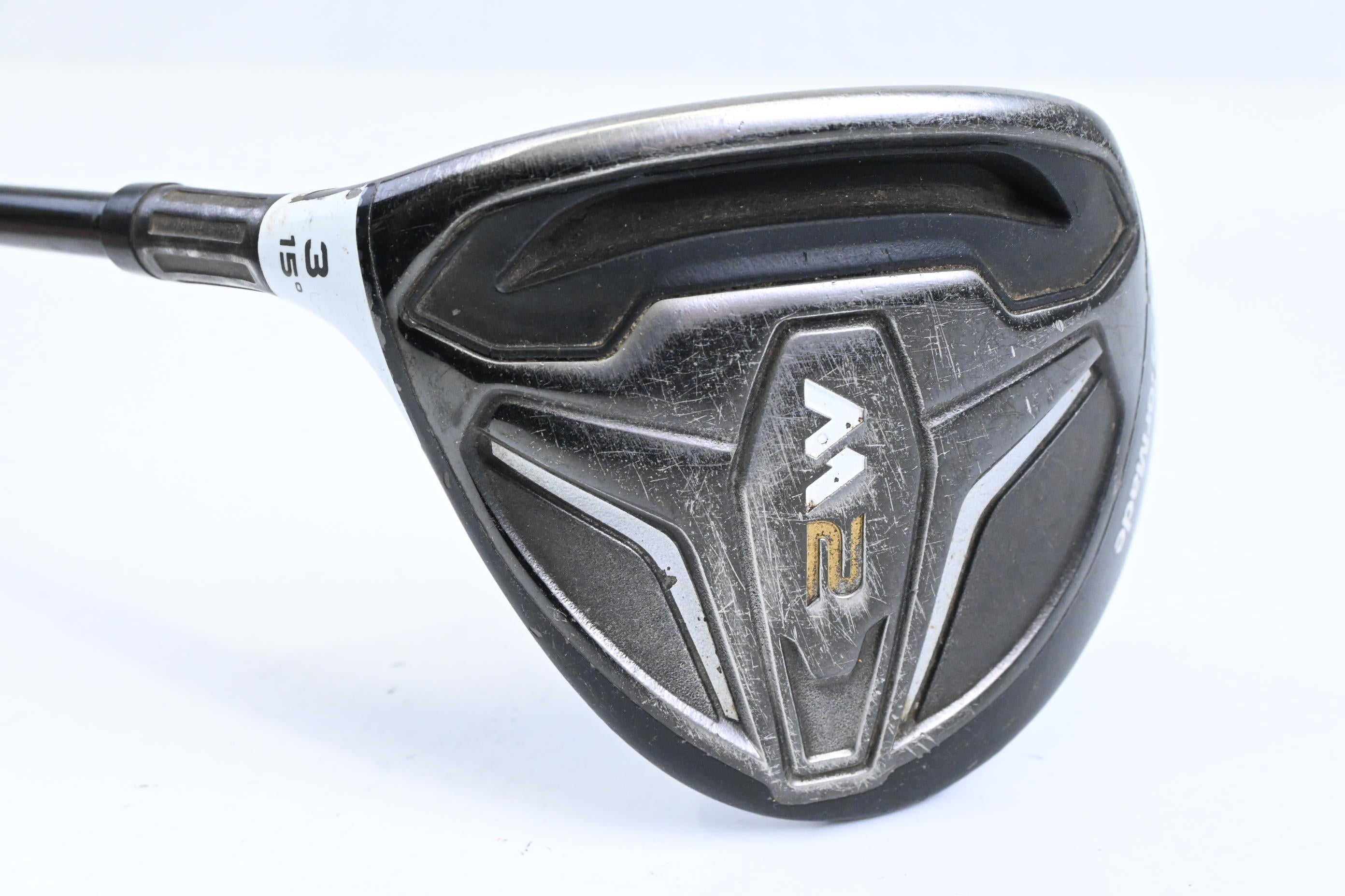 Left Hand Taylormade M2 2016 #3 Wood / 15 Degree / Regular Flex M2 Reax 65 Shaft