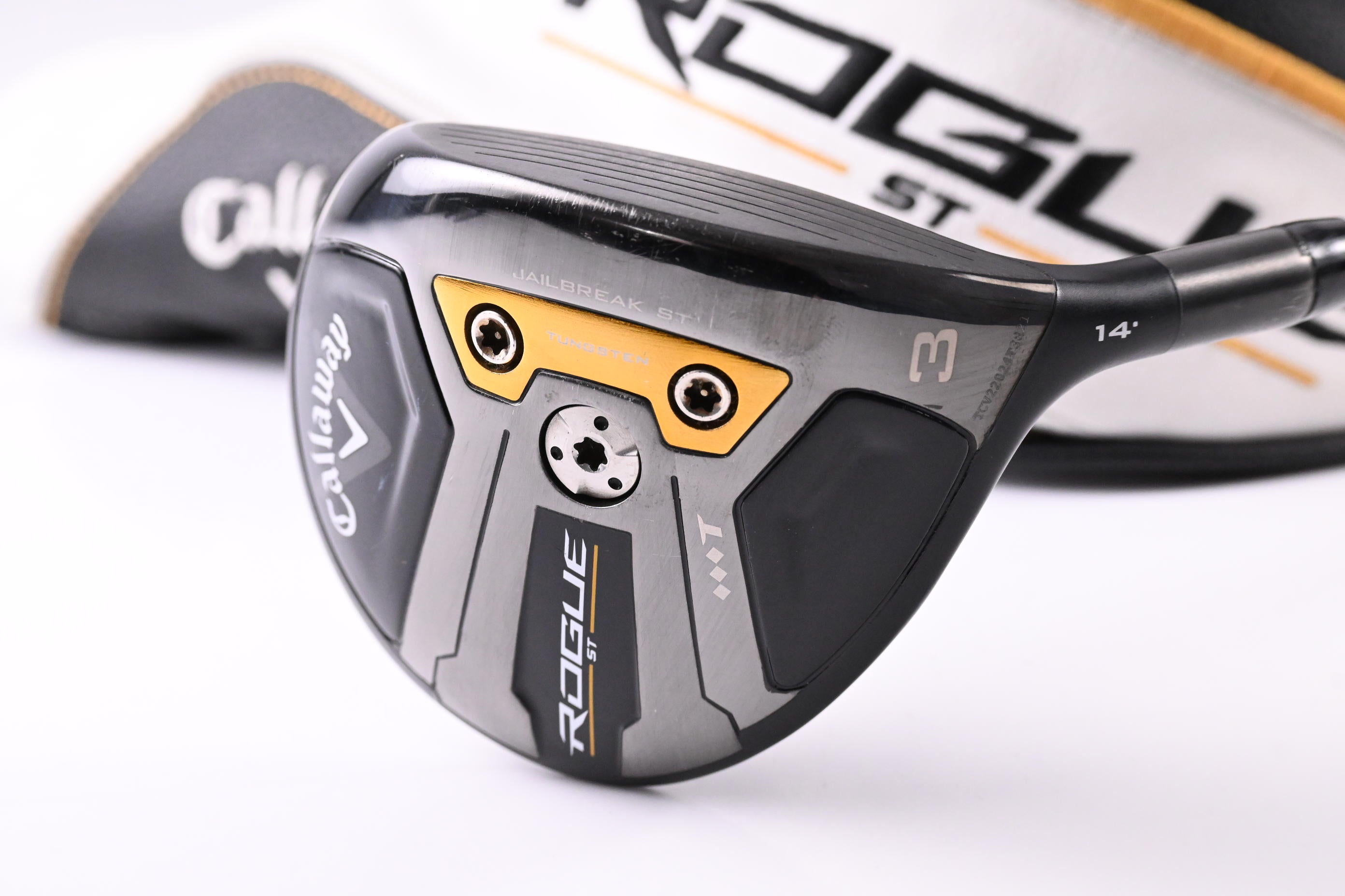 Tour Issue Callaway Rogue ST Triple Diamond T / 14 Degree / X-Flex Ventus Shaft