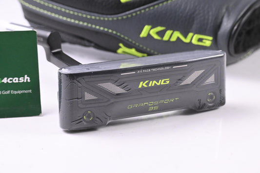 Left Hand Cobra King 3D Printed Grandsport 35 Plumbers Neck Putter / 34 Inch