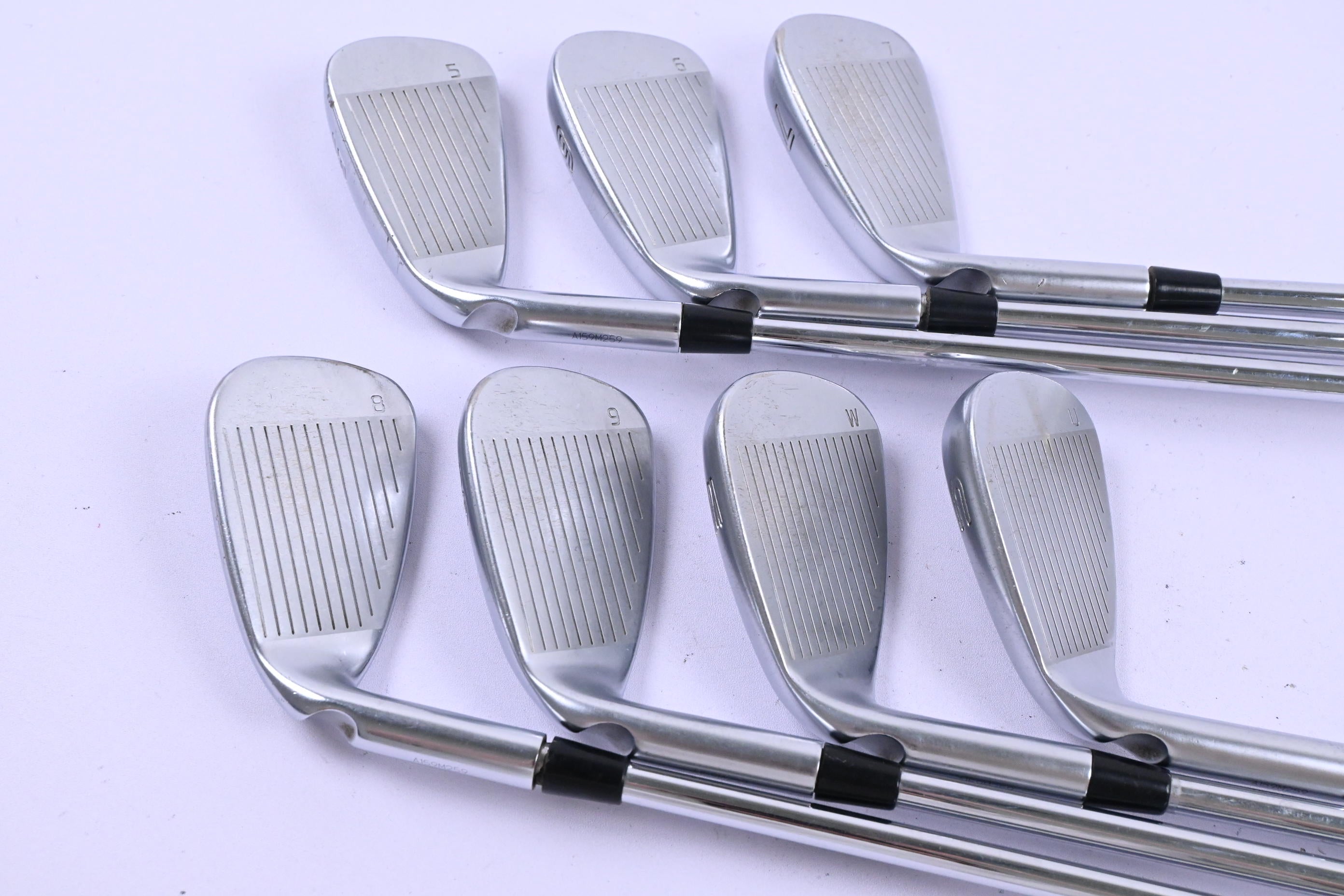 Ping G425 Irons / 5-PW+GW / Black Dot / Stiff Flex Ping AWT 2.0 Shafts
