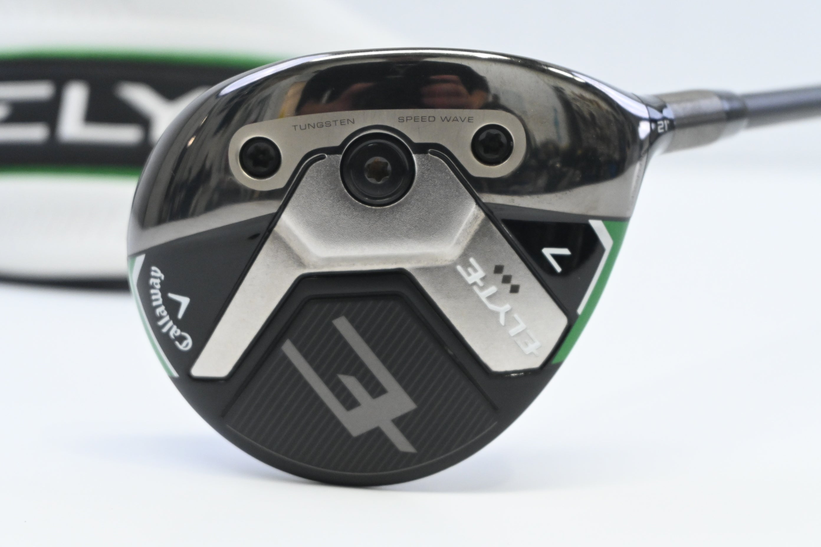 Callaway Elyte Triple Diamond #7 Wood / 21 Degree / Stiff Flex Tensei 1K Black