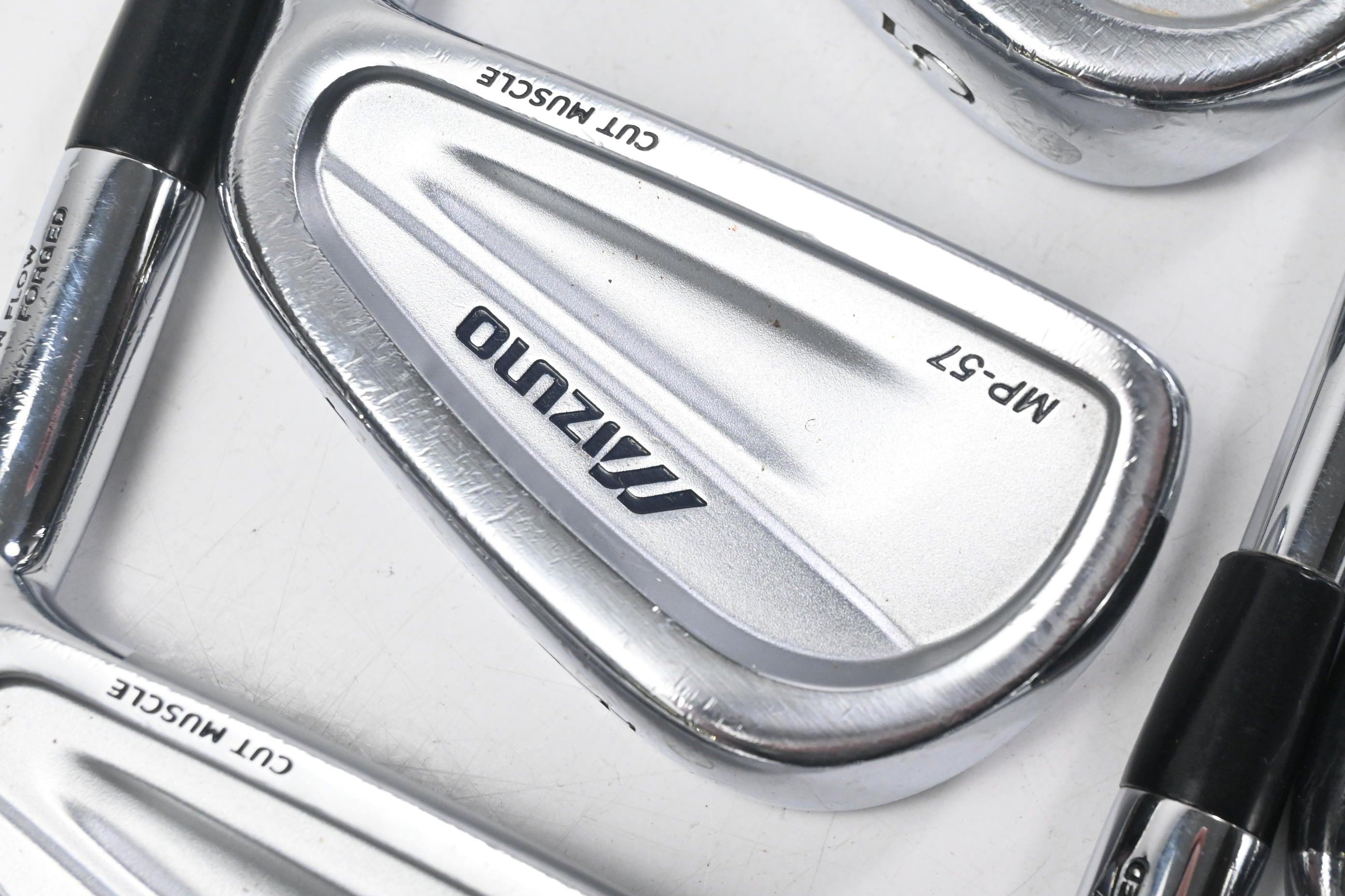 Mizuno MP-57 Irons / 3-PW / Regular Flex Dynamic Gold SL R300 Shafts