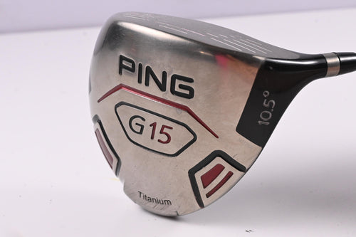 Ping G15 Driver / 10.5 Degree / Stiff Flex Project X Black Shaft