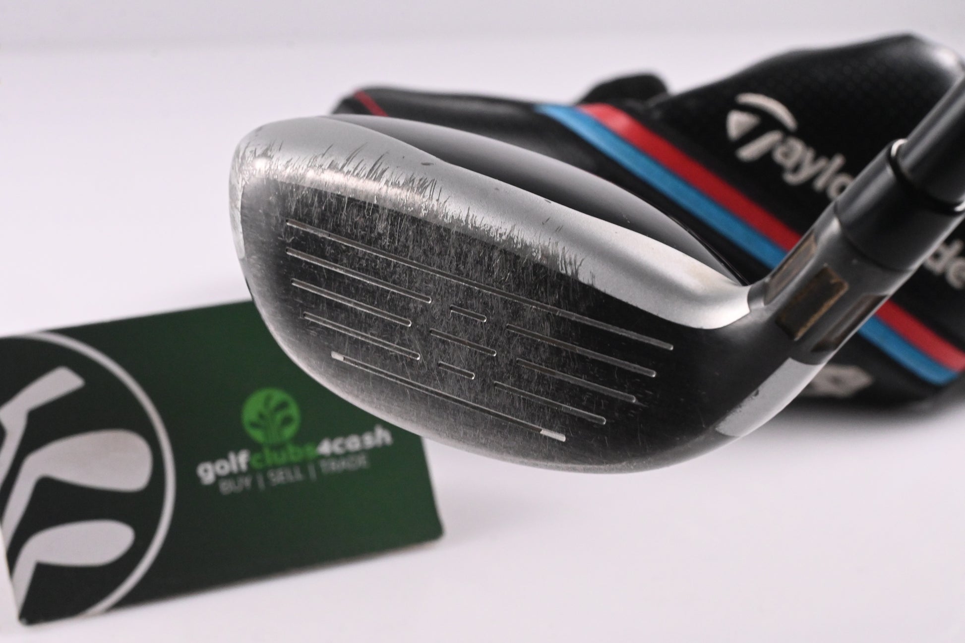 Taylormade M4 #3 Hybrid / 19 Degree / Stiff Flex Fujikura Atmos Red 7 Shaft