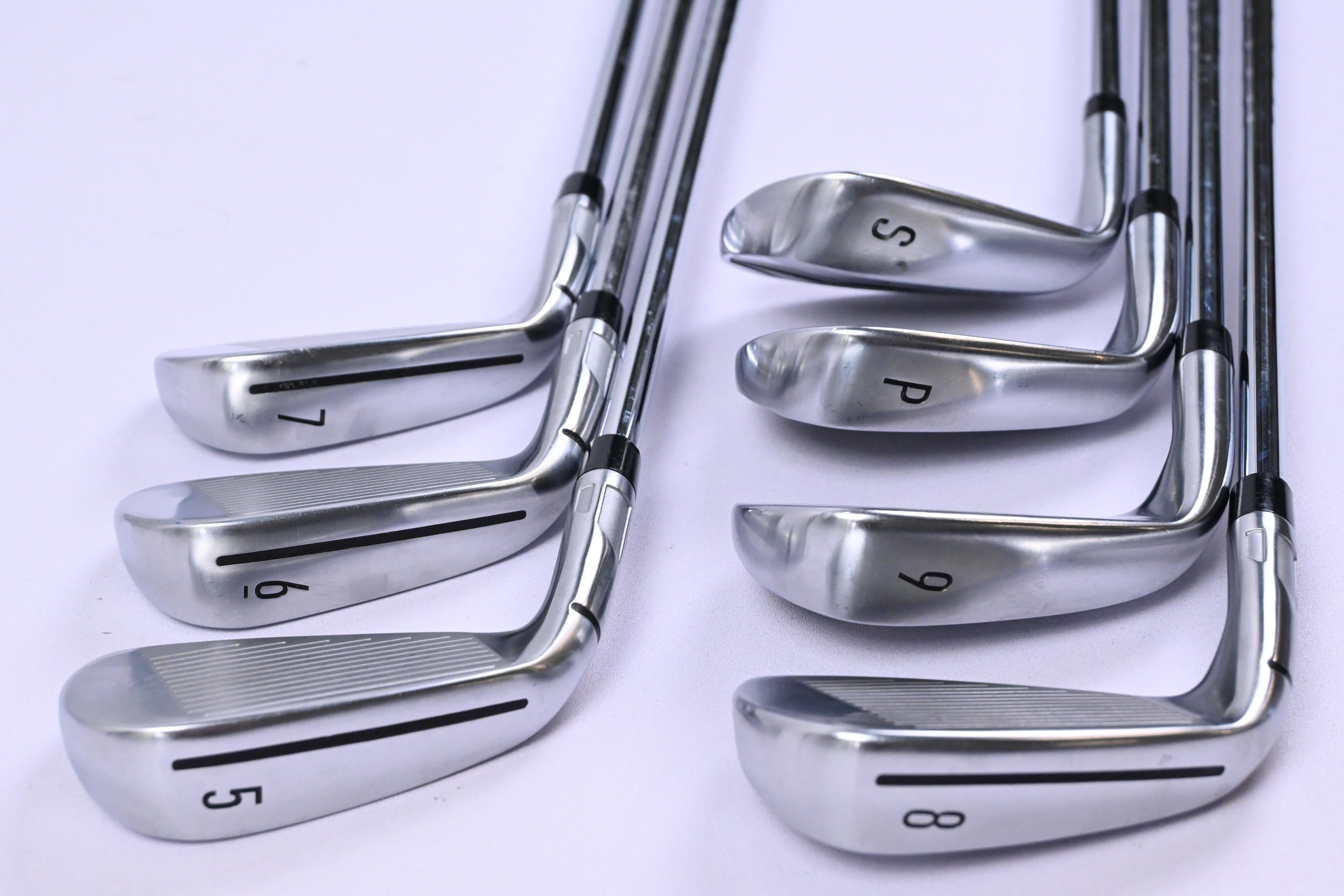Taylormade Qi Irons / 5-PW / Stiff Flex KBS MAX MT 85 Shafts