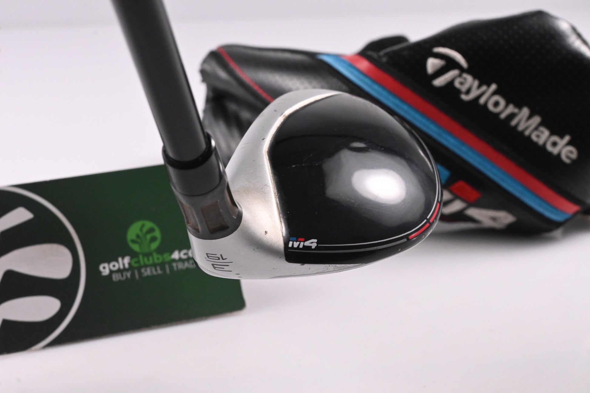 Taylormade M4 #3 Hybrid / 19 Degree / Stiff Flex Fujikura Atmos Red 7 Shaft