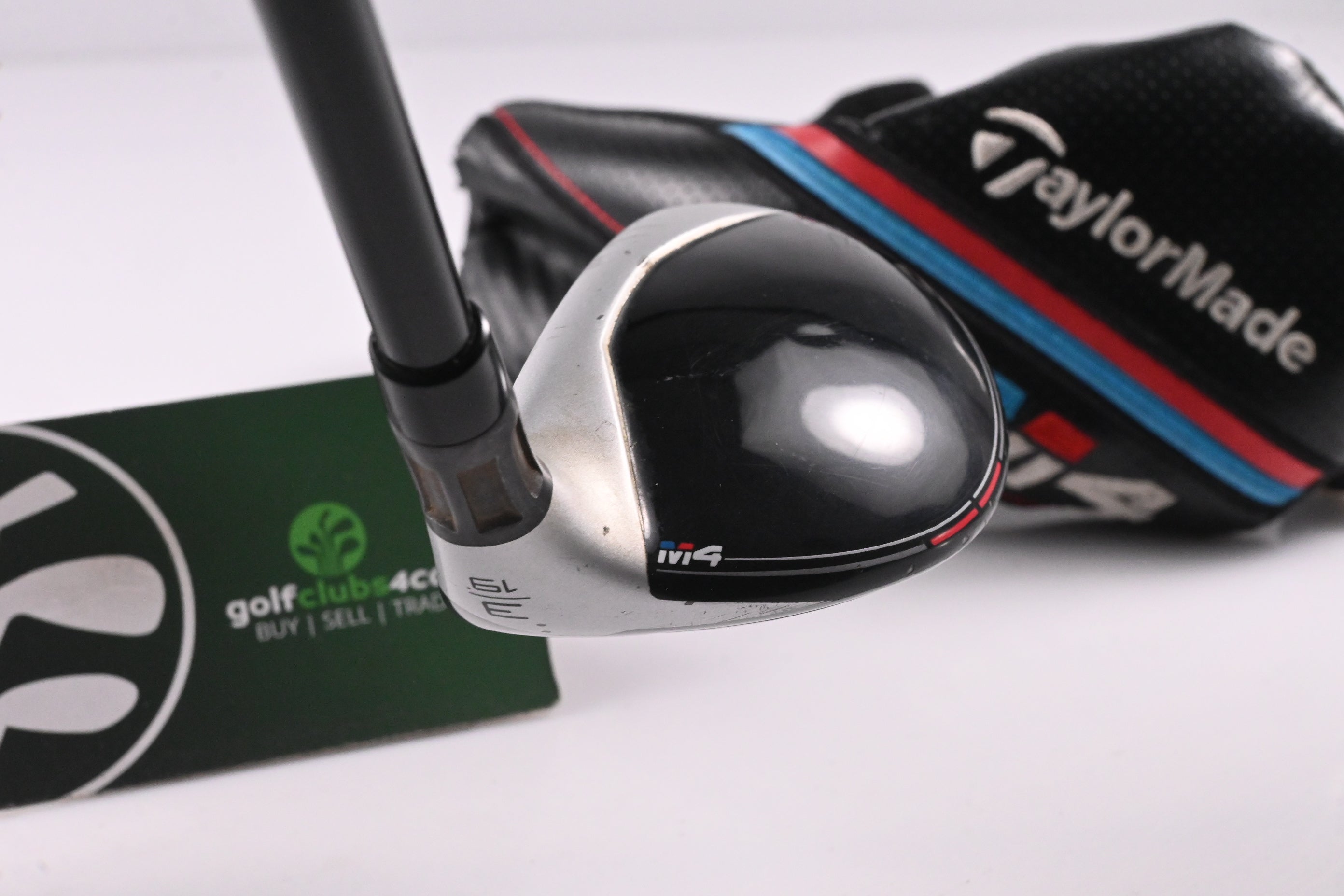 Taylormade M4 #3 Hybrid / 19 Degree / Stiff Flex Fujikura Atmos Red 7 Shaft