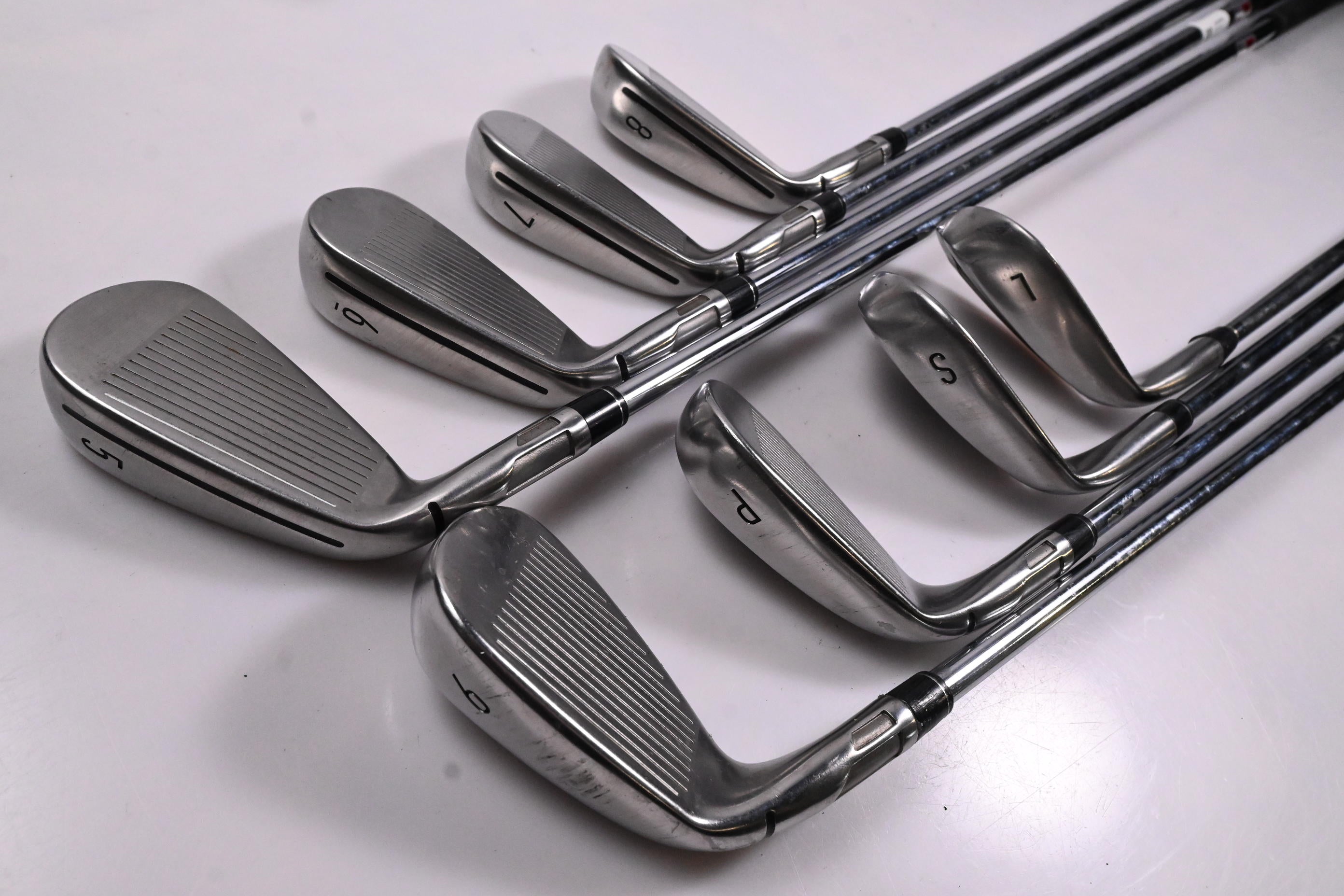 Taylormade Stealth Irons / 5-PW+SW+LW / Regular Flex KBS MAX MT 85 Shafts