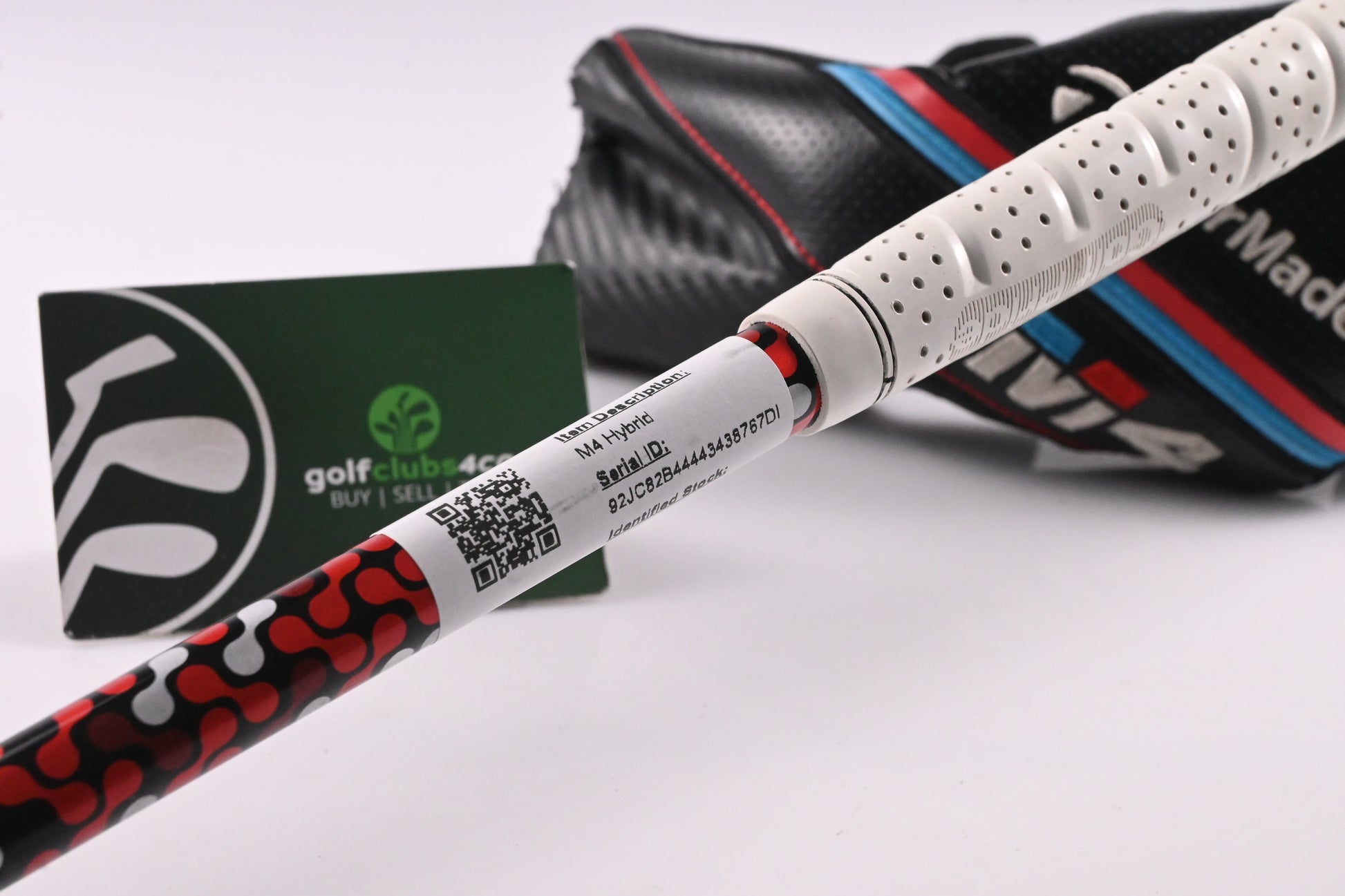 Taylormade M4 #3 Hybrid / 19 Degree / Stiff Flex Fujikura Atmos Red 7 Shaft