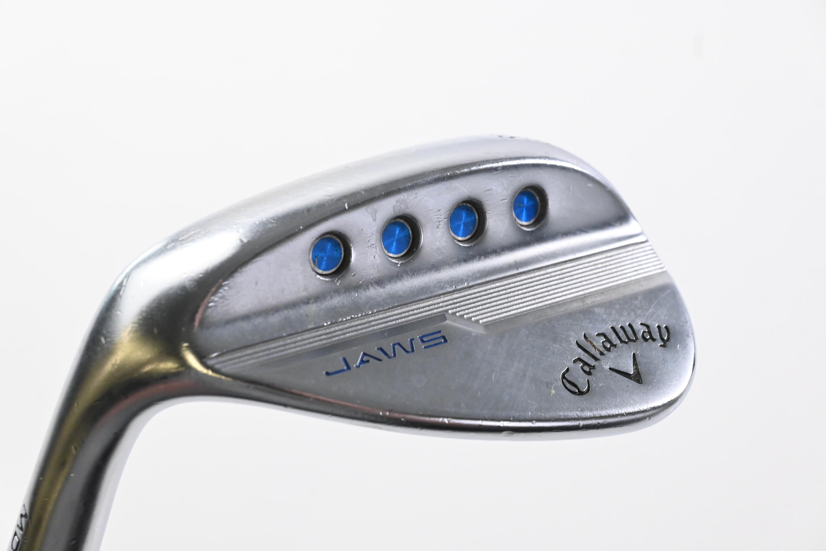 Left Hand Callaway Jaws MD5 Sand Wedge / 56 Degree / Stiff Flex Dynamic Gold