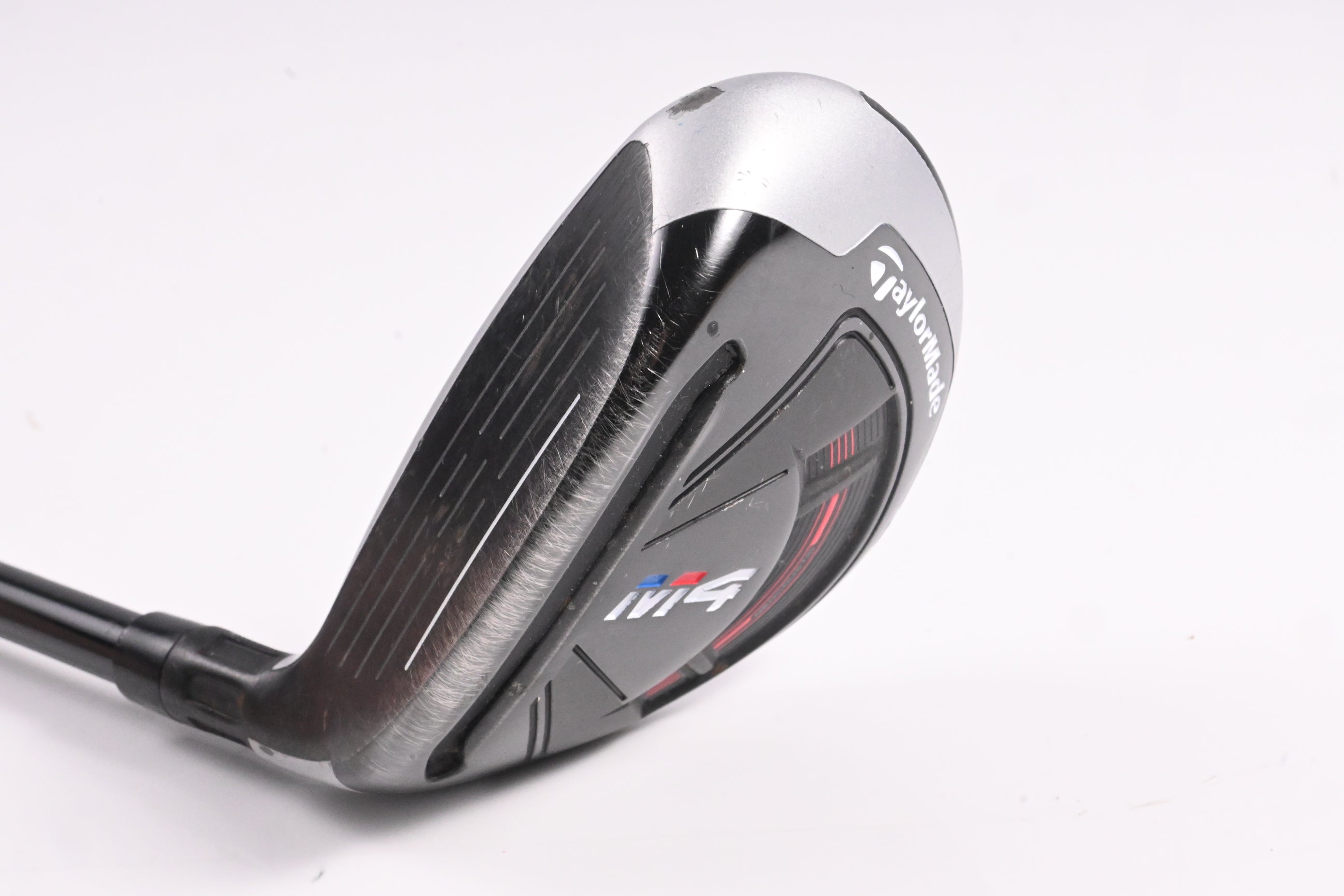 Left Hand Taylormade M4 #4 Hybrid / 22 Degree / Regular Flex Fujikura Atmos Red