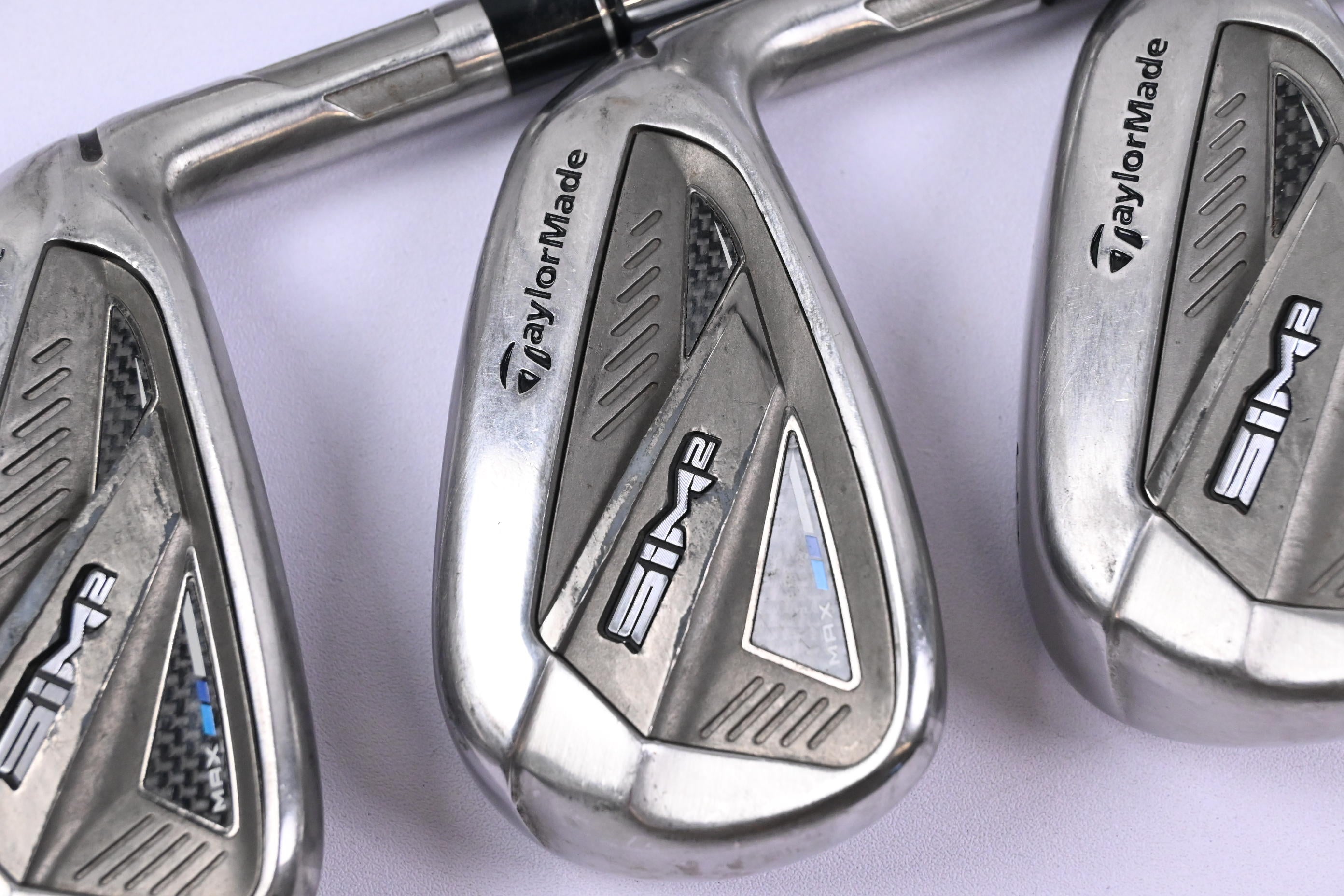 Taylormade SIM2 Max Irons / 4-PW / Regular Flex KBS MAX MT 85 Shafts