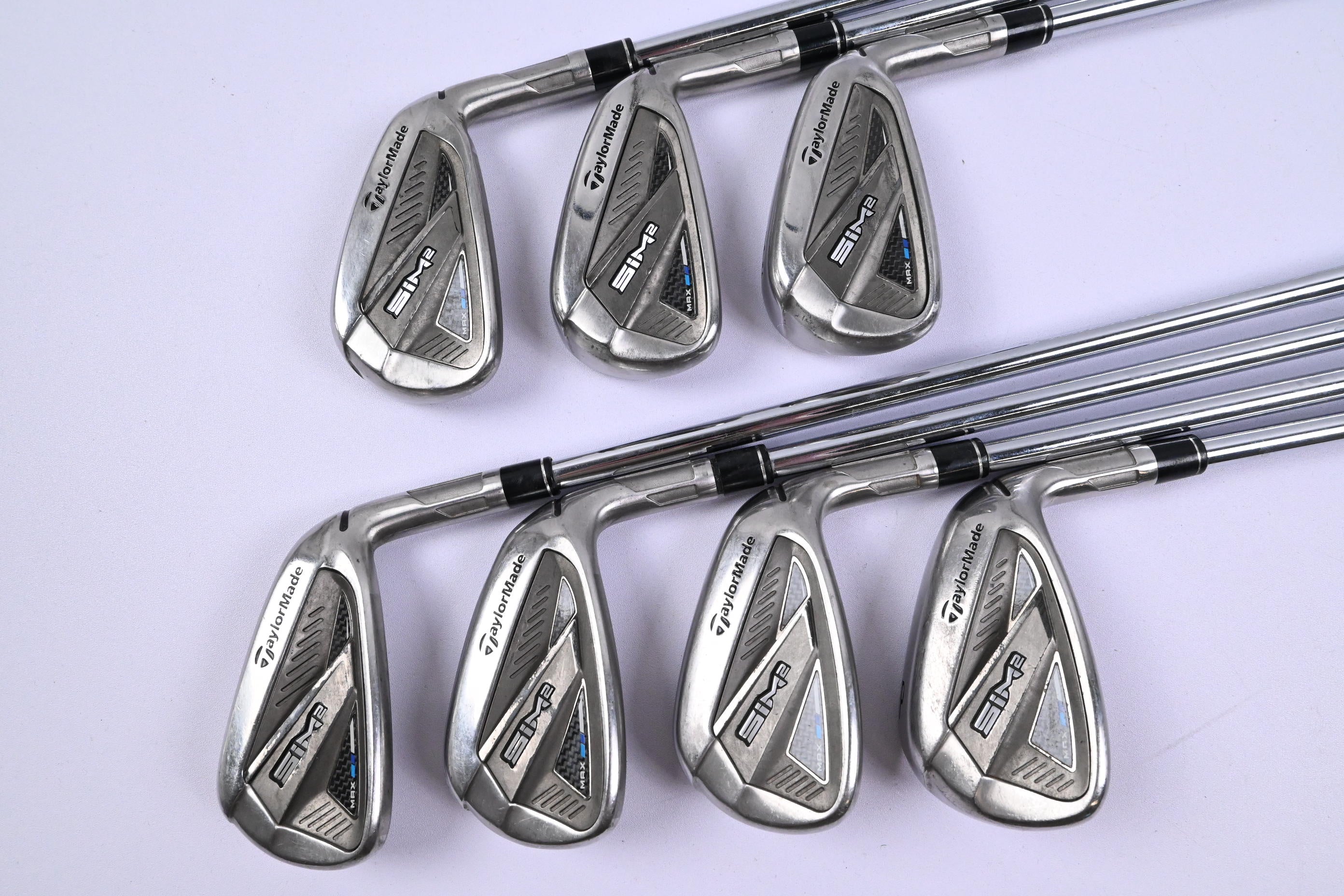 Taylormade SIM2 Max Irons / 4-PW / Regular Flex KBS MAX MT 85 Shafts