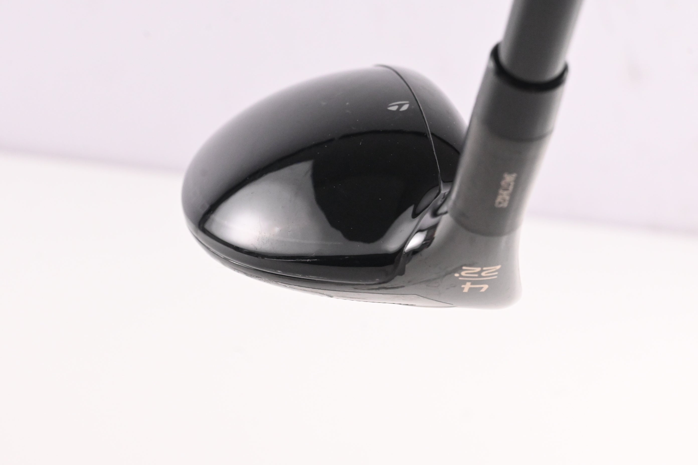 Left Hand Taylormade Qi10 #4 Hybrid / 22 Degree / Stiff Flex Ventus TR Blue 7