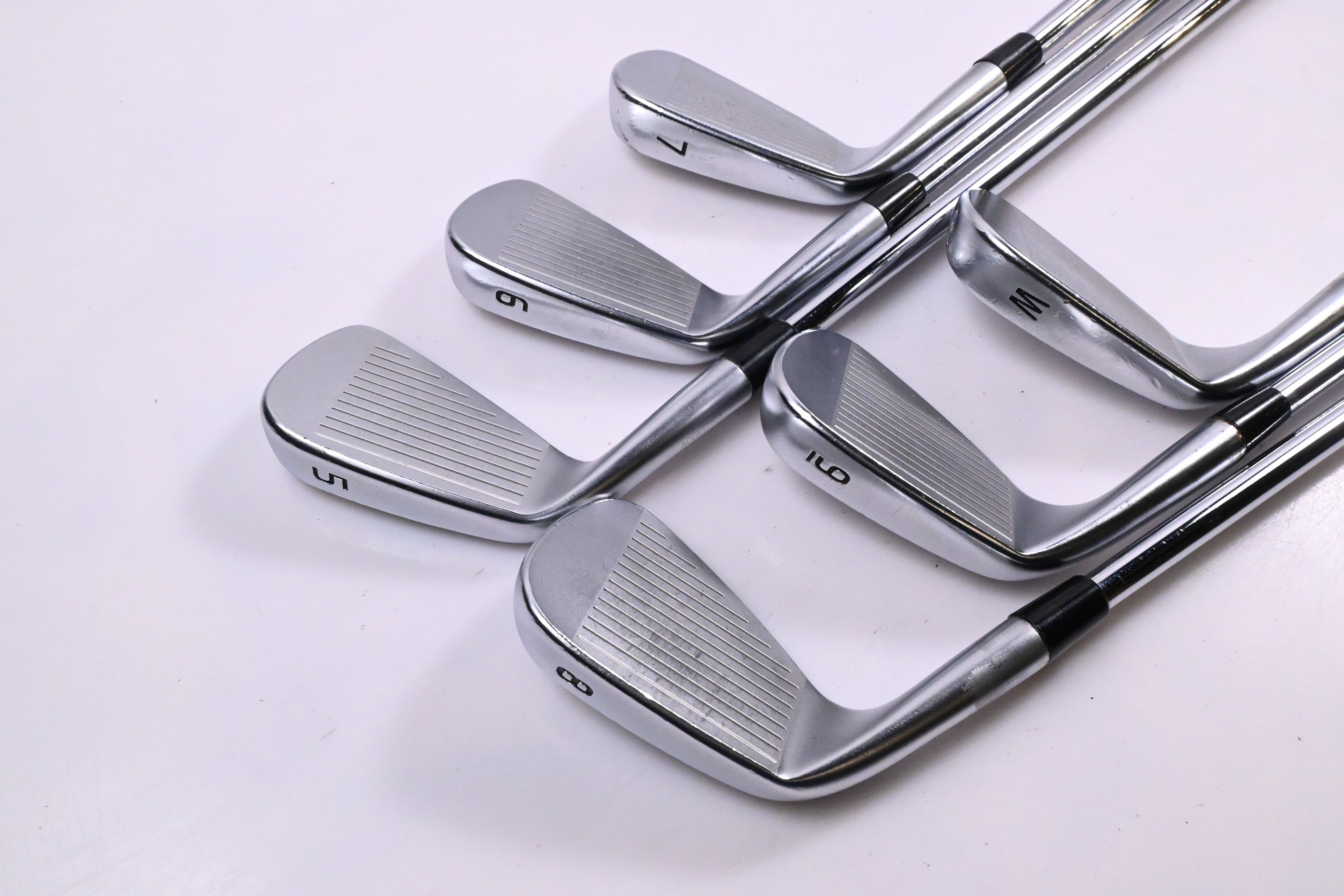 Ping Blueprint Irons / 5-PW / Black Dot / Stiff Flex Ping AWT 2.0 Shafts