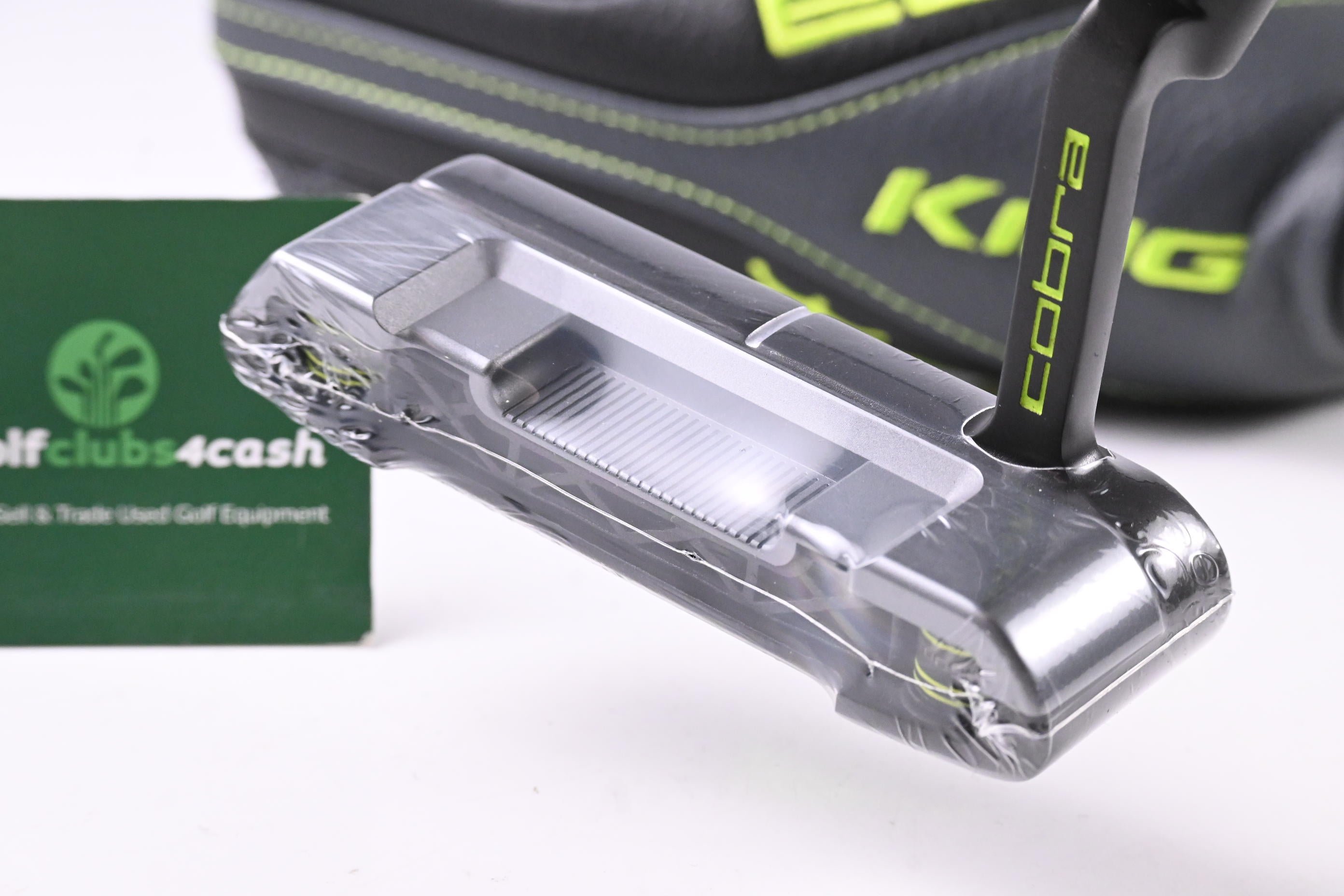 Left Hand Cobra King 3D Printed Grandsport 35 Plumbers Neck Putter / 34 Inch