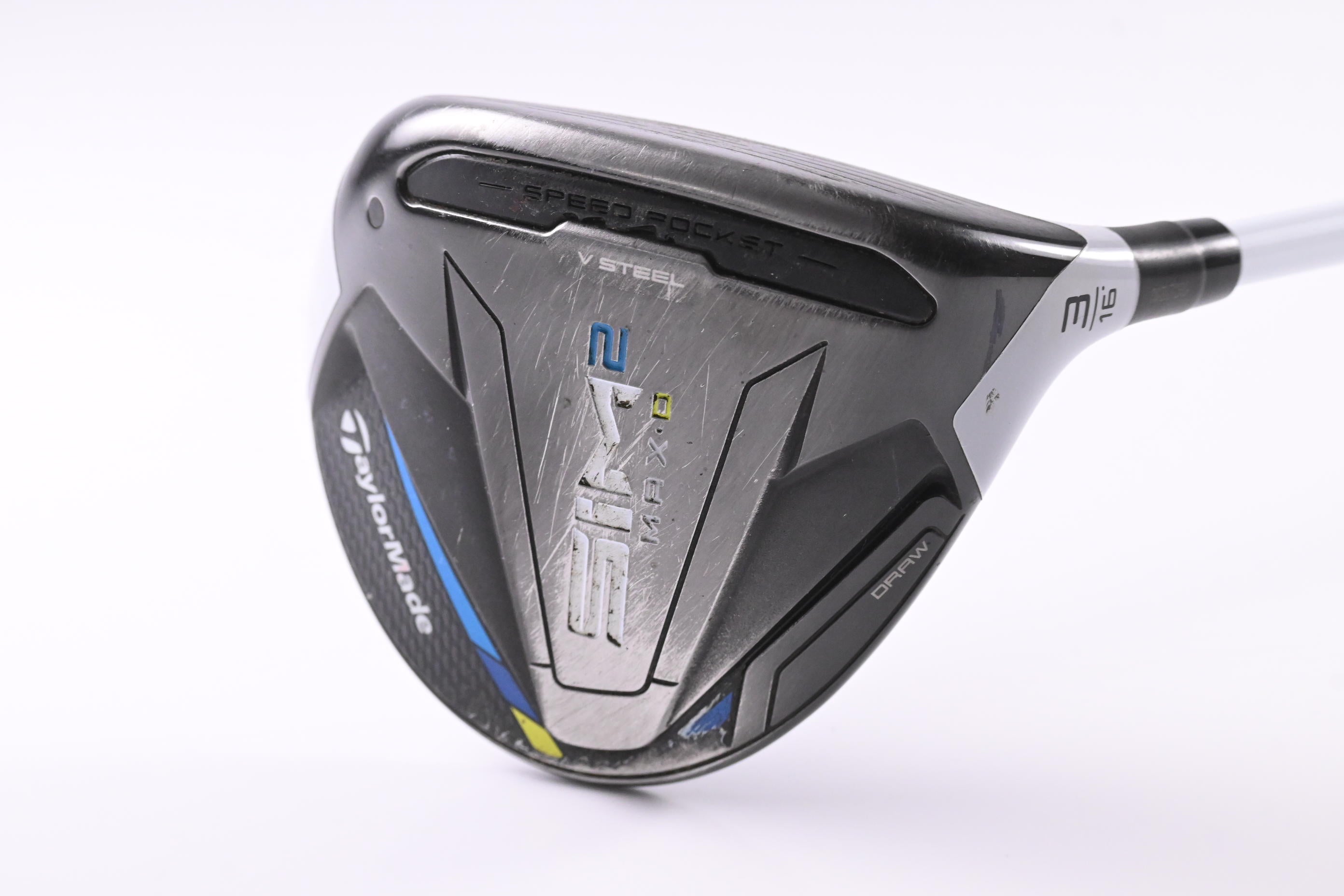 Taylormade SIM2 Max D #3 Wood / 16 Degree / Regular Flex Air Speeder 45 Shaft