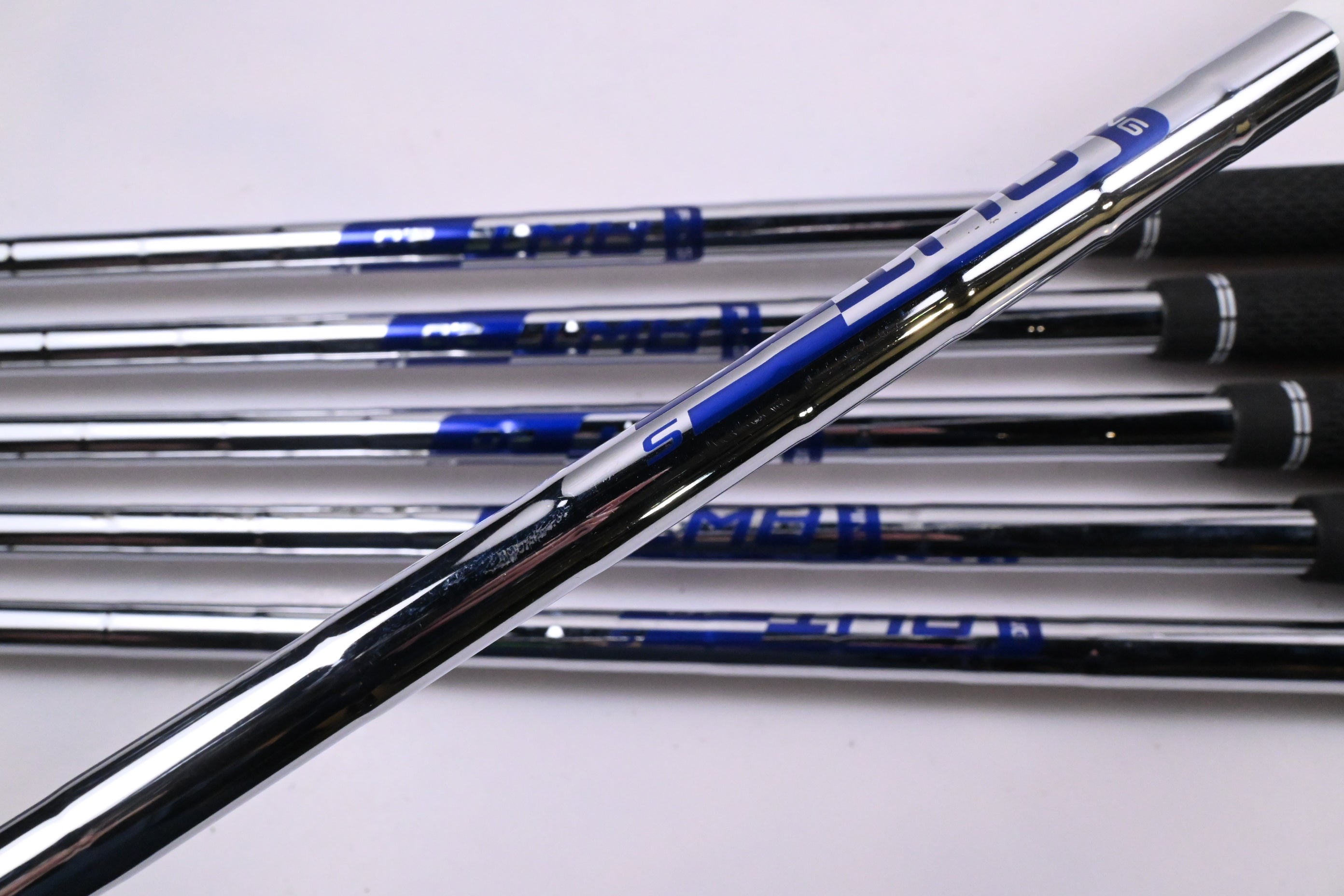 Ping Blueprint Irons / 5-PW / Black Dot / Stiff Flex Ping AWT 2.0 Shafts