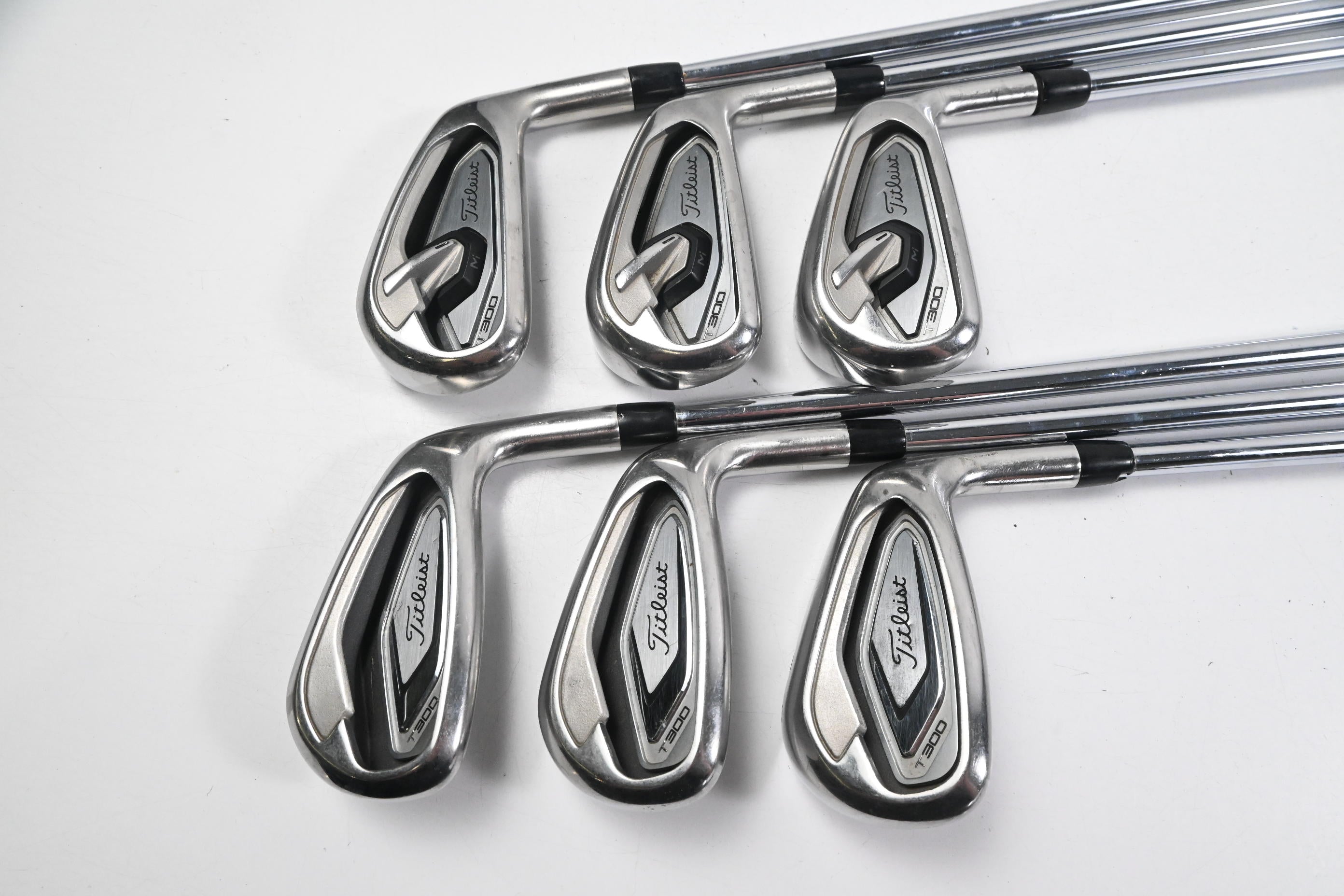 Titleist T300 2019 Irons / 5-PW / Stiff Flex Project X Rifle Shafts