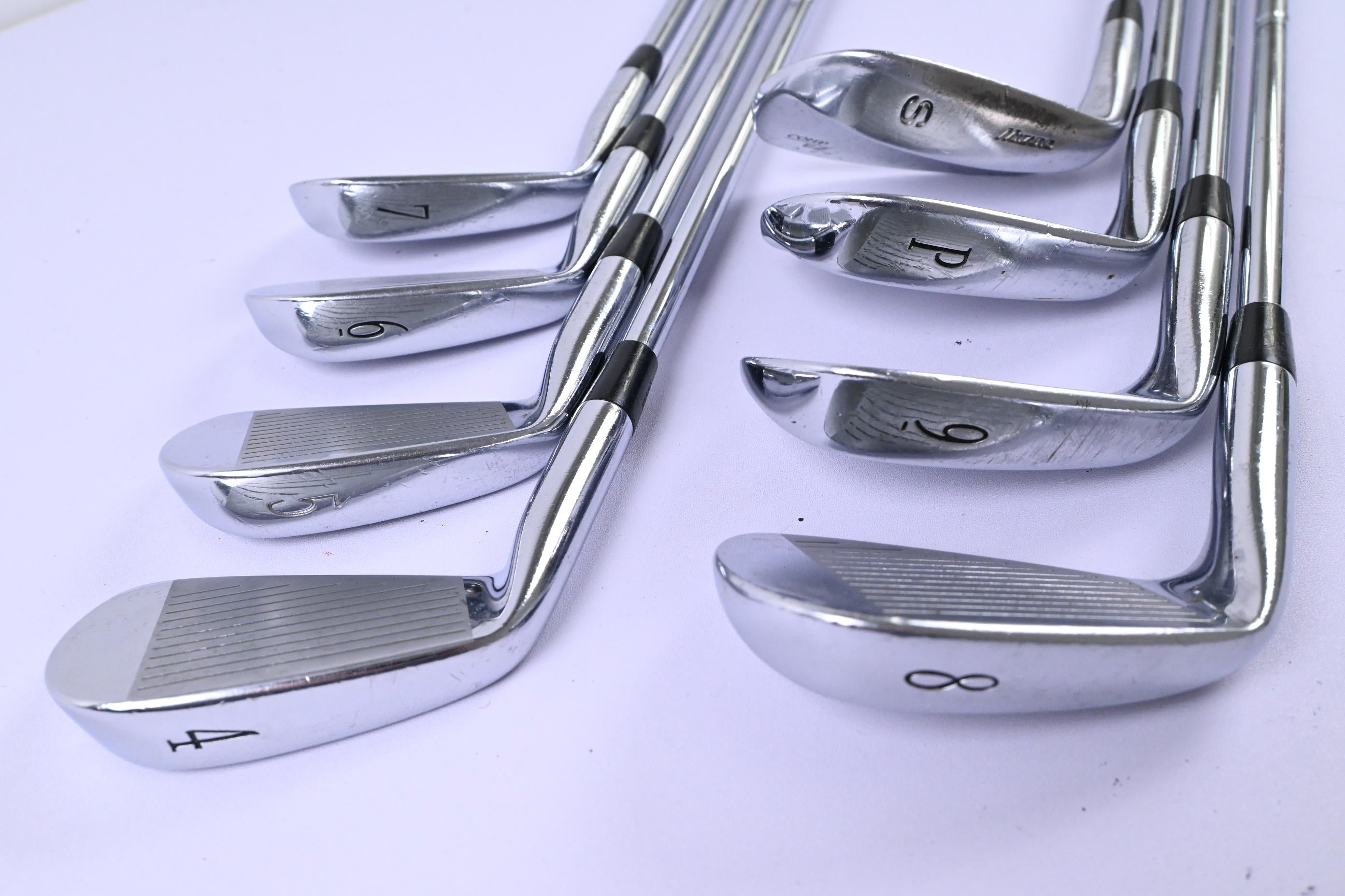 Mizuno MP-32 Irons / 4-PW+SW / Stiff Flex Dynamic Gold S300 Shafts