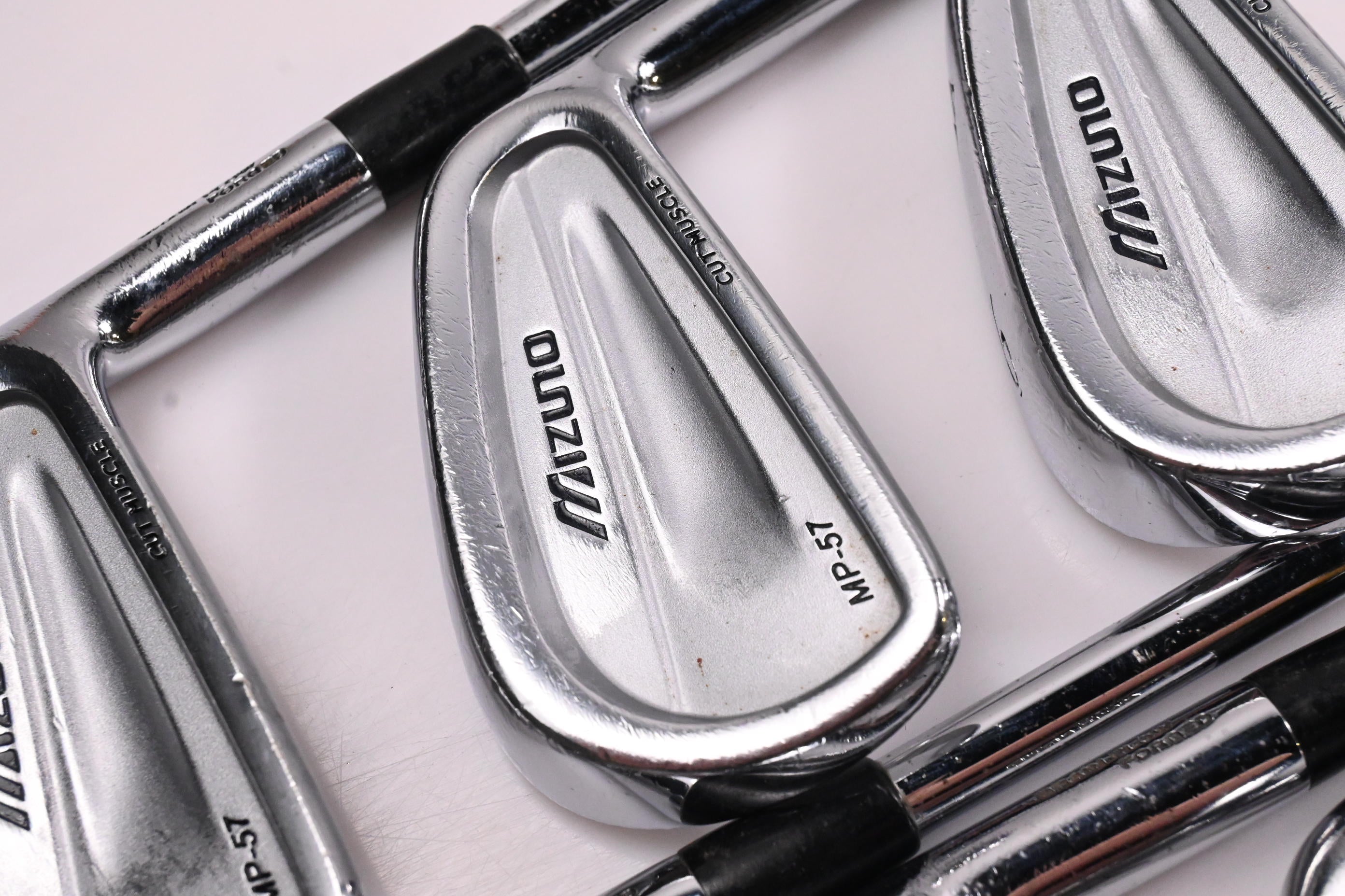 Mizuno MP-57 Irons / 4-PW / Regular Flex True Temper Dynamic Gold R300 Shafts