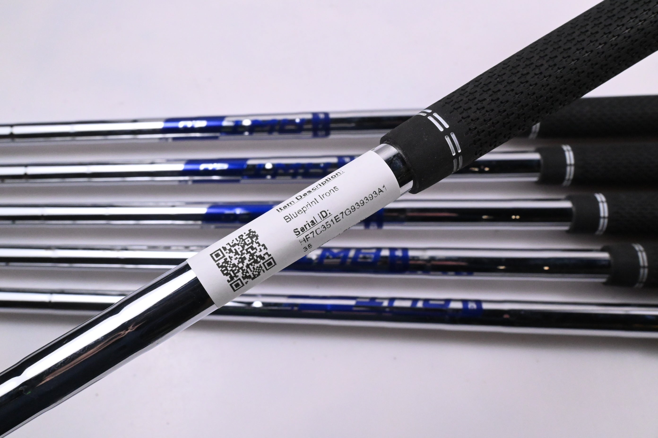 Ping Blueprint Irons / 5-PW / Black Dot / Stiff Flex Ping AWT 2.0 Shafts