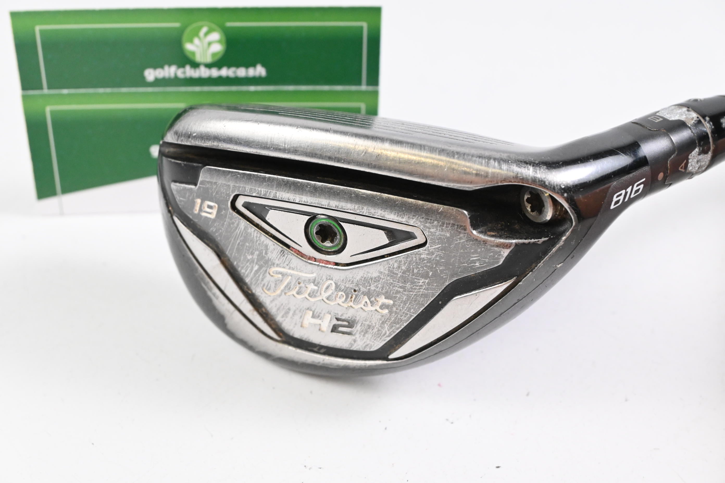 Titleist 816 H2 #3 Hybrid / 19 Degree / Stiff Flex Aldila Rogue 95 MSI 85 Shaft