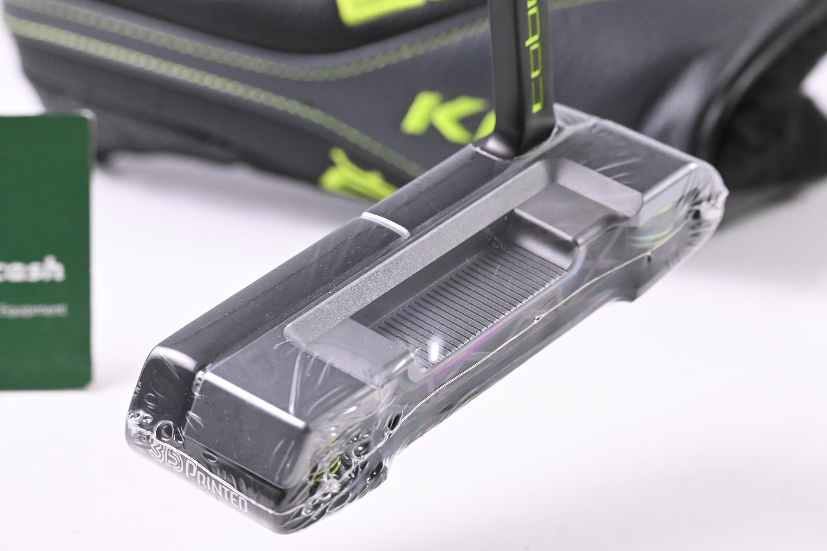 Left Hand Cobra King 3D Printed Grandsport 35 Plumbers Neck Putter / 34 Inch