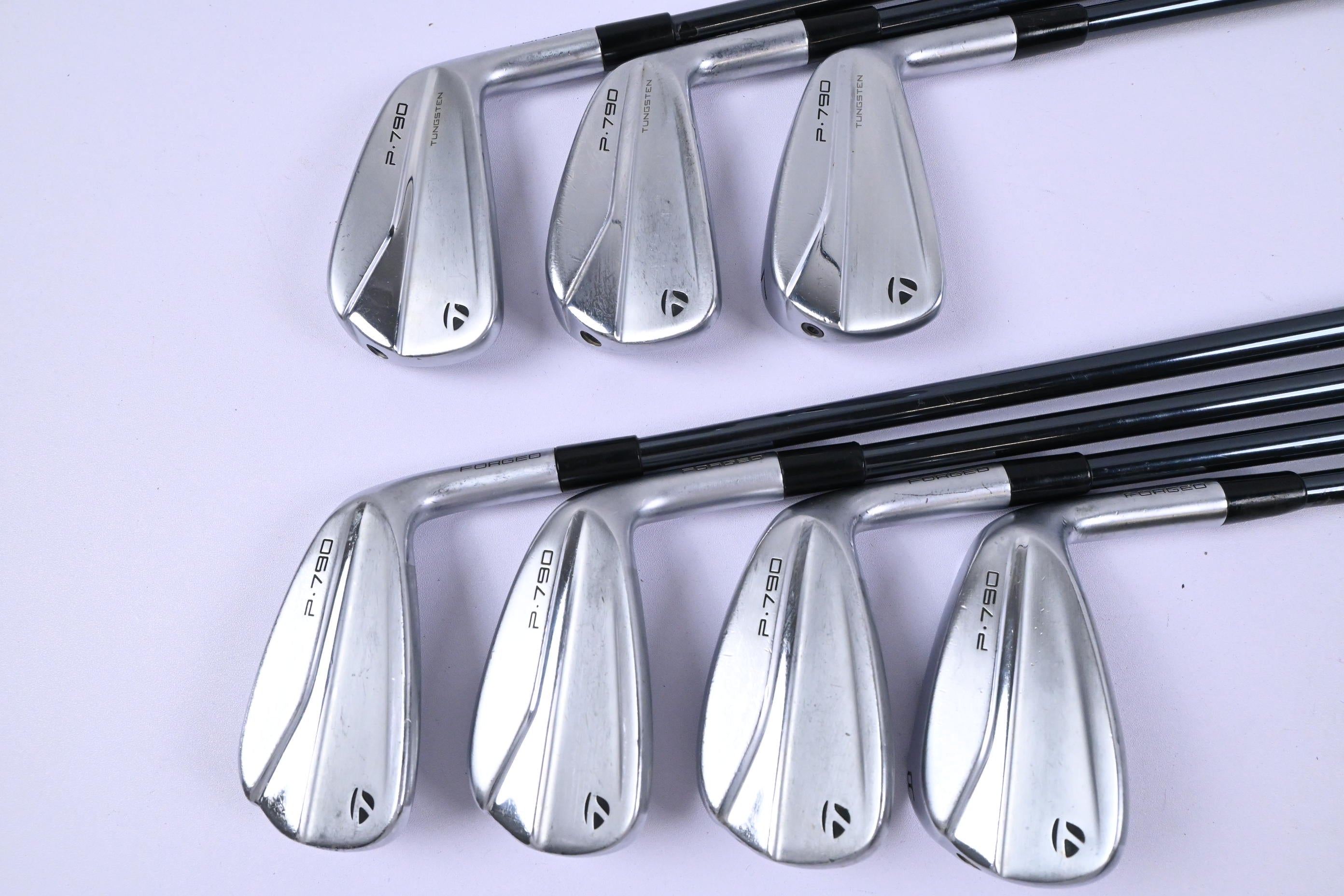 Taylormade P790 2021 Irons / 5-PW+GW / Regular Flex UST Recoil Dart 65 Shafts