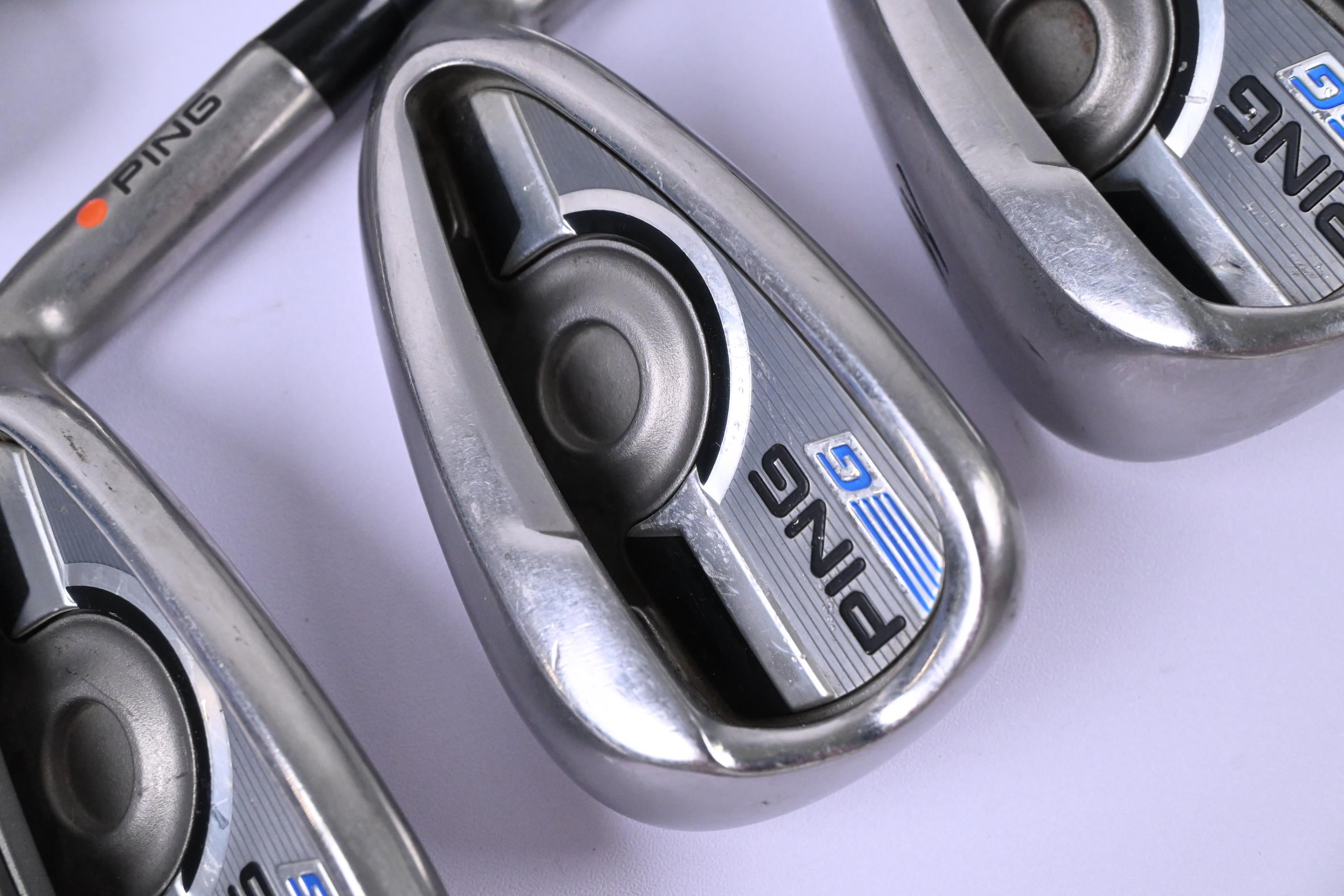 Ping G Series Irons / 5-PW / Orange Dot / Senior Flex Ping CFS 65 Shafts